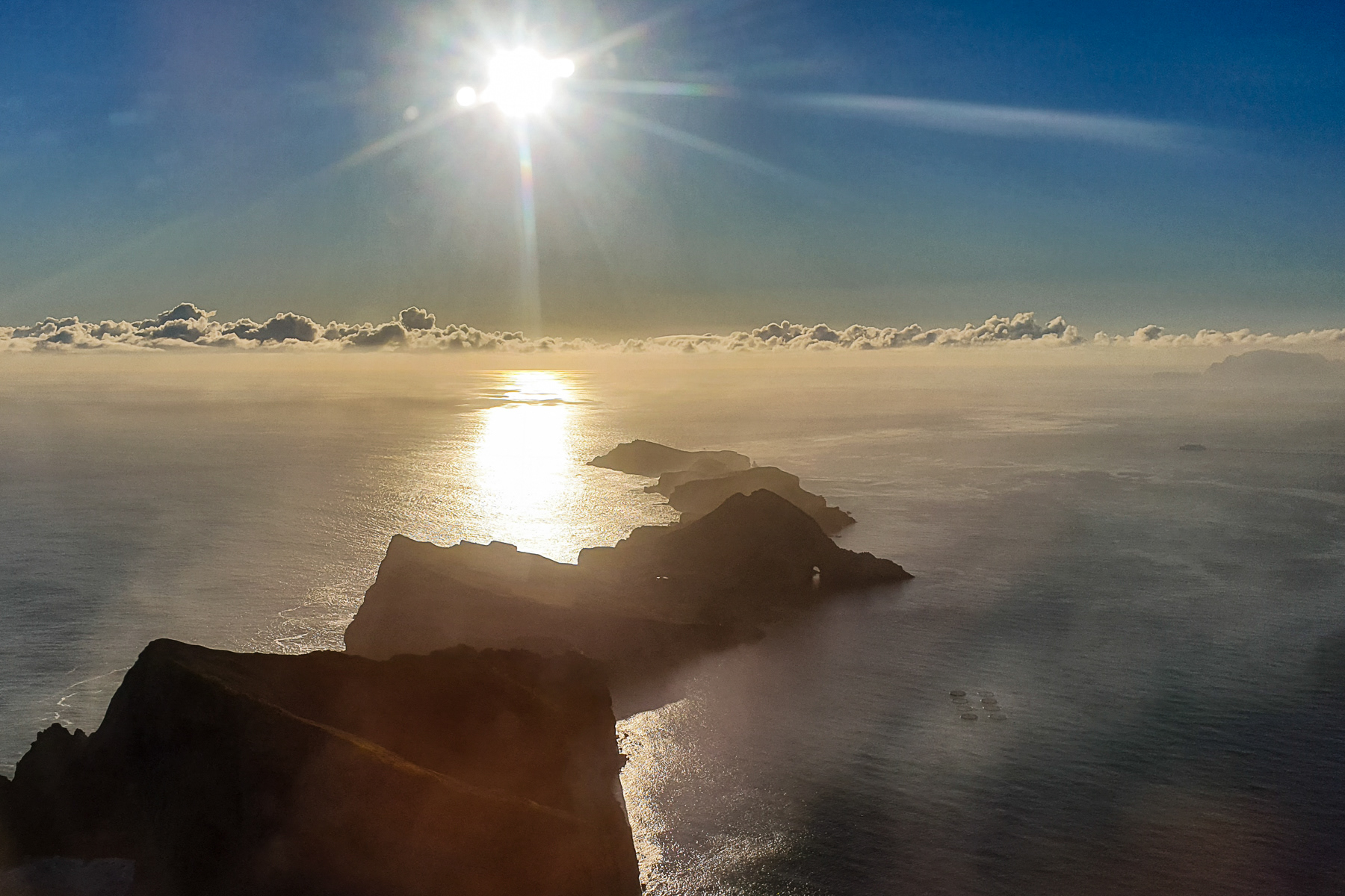 The bare eastern end of Madeira, February 2020.