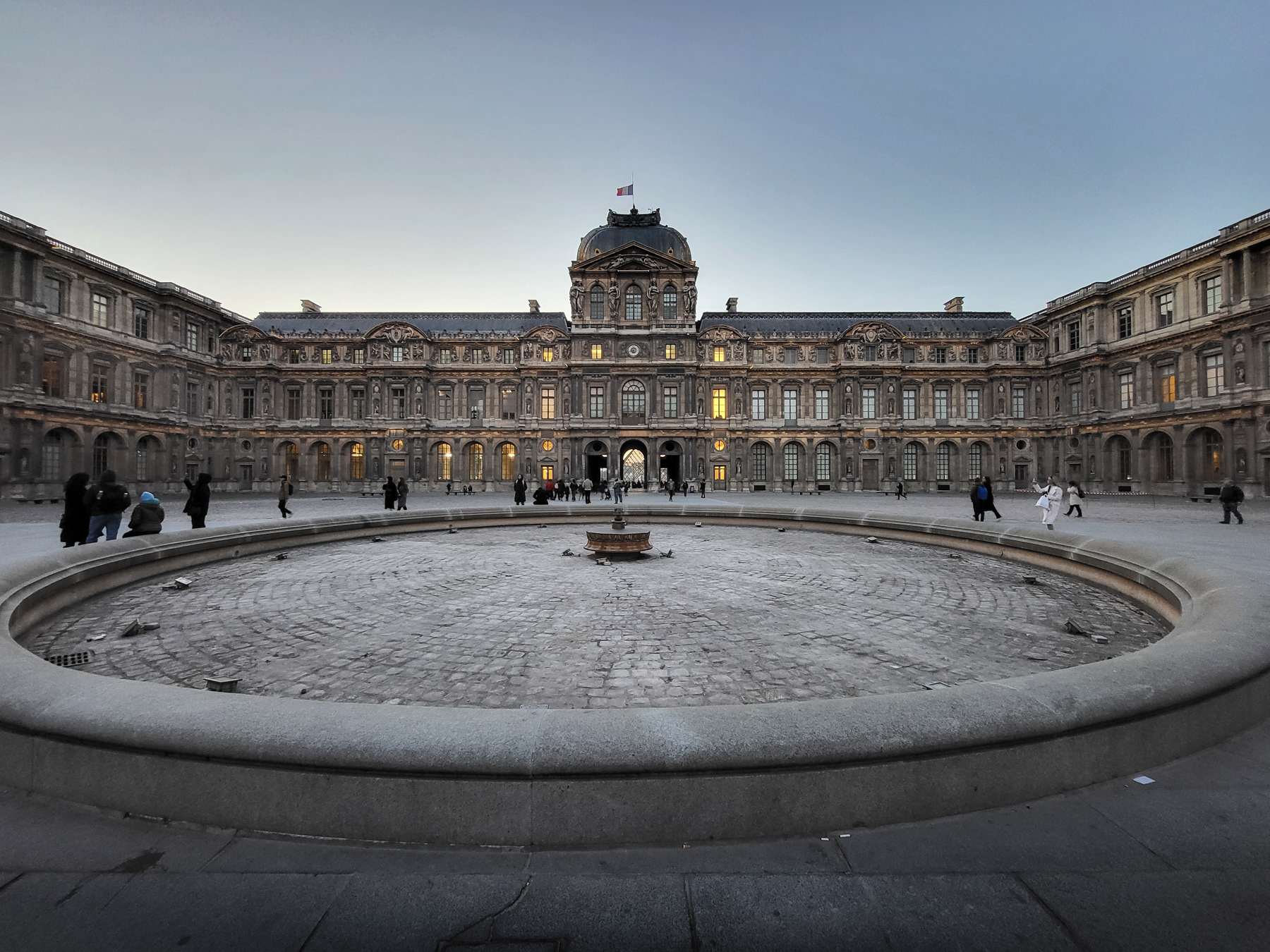 Musée du Louvre, March 2023.