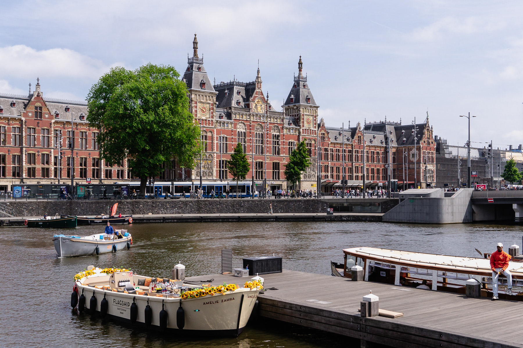 Amsterdam Central Station, May 2025