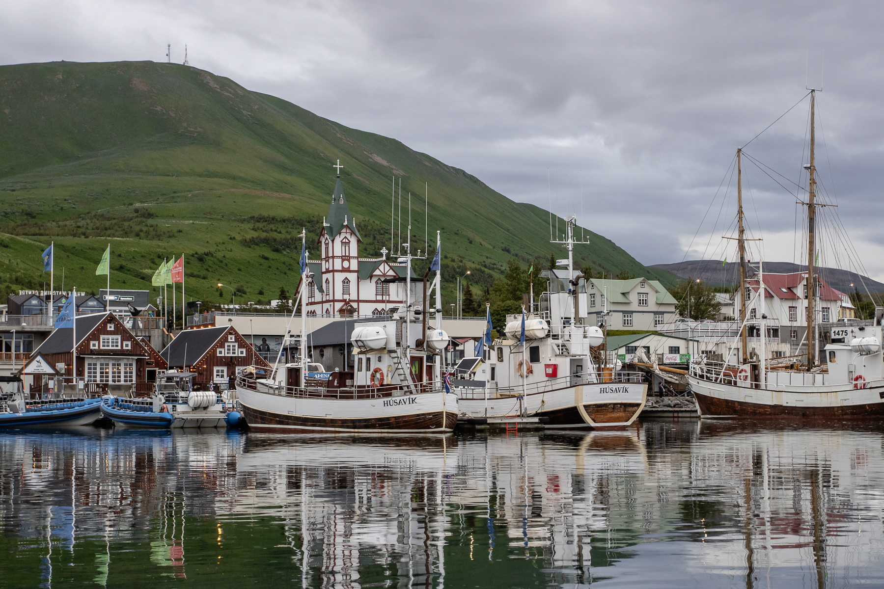 Húsavík, Northern Iceland, July 2025