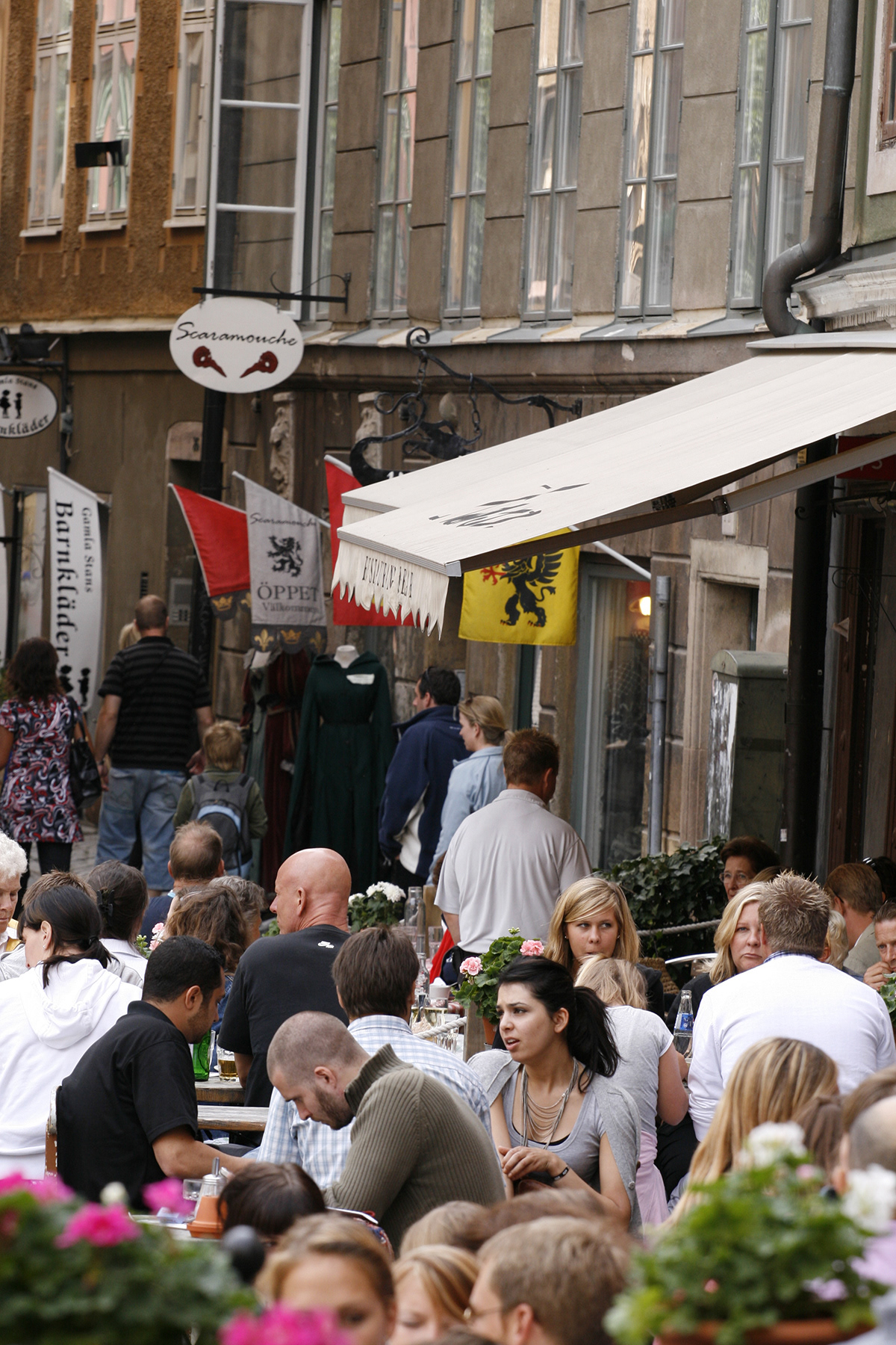 Stora torget, Gamla Stan, August 2007.