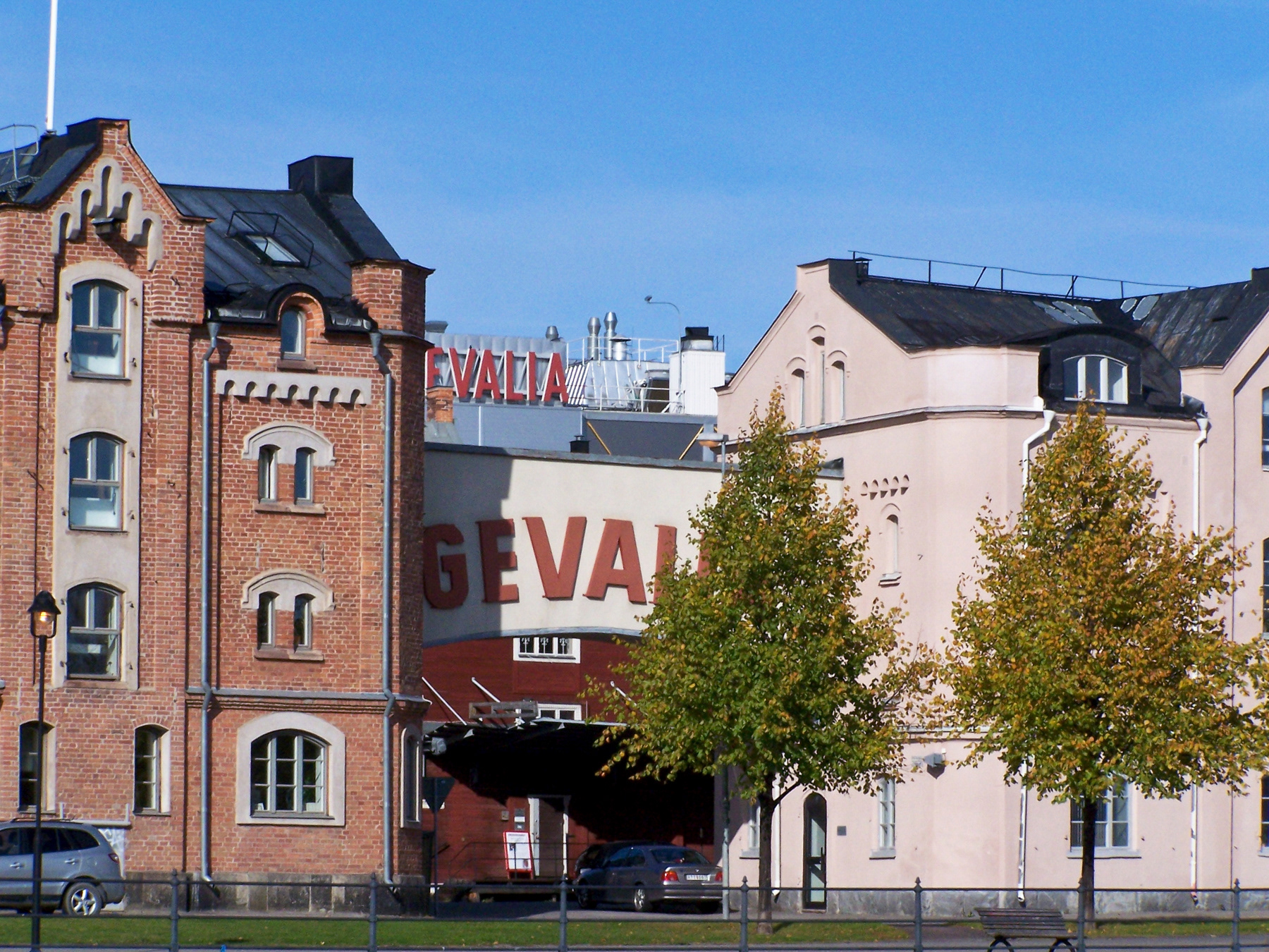 The Gevalia coffee plant in the Öster district, September 2008.