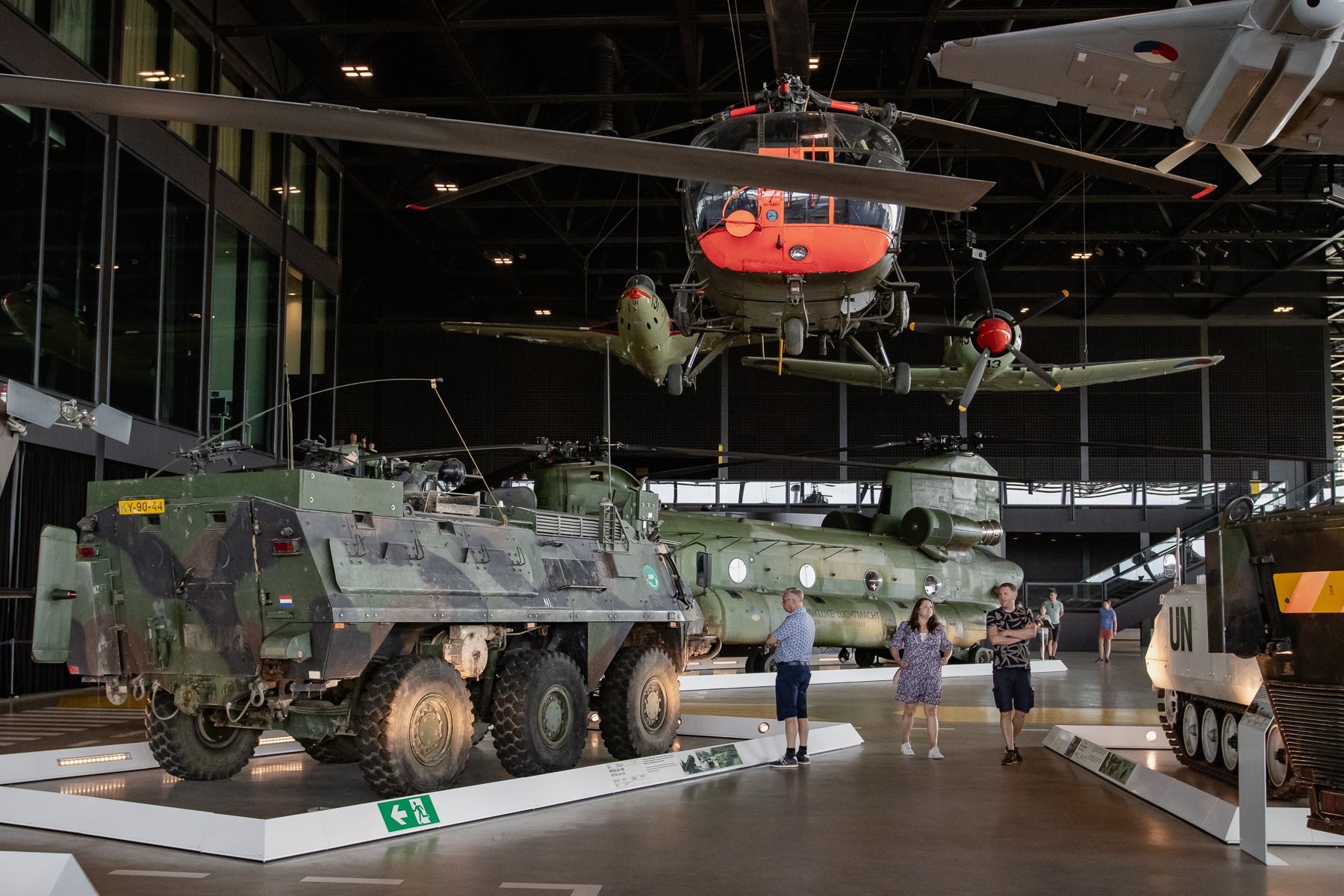 A Royal Netherlands Army Sisu-Patria XA-188 GVV served with ISAF in Afghanistan. National Military Museum, Soesterberg, the Netherlands