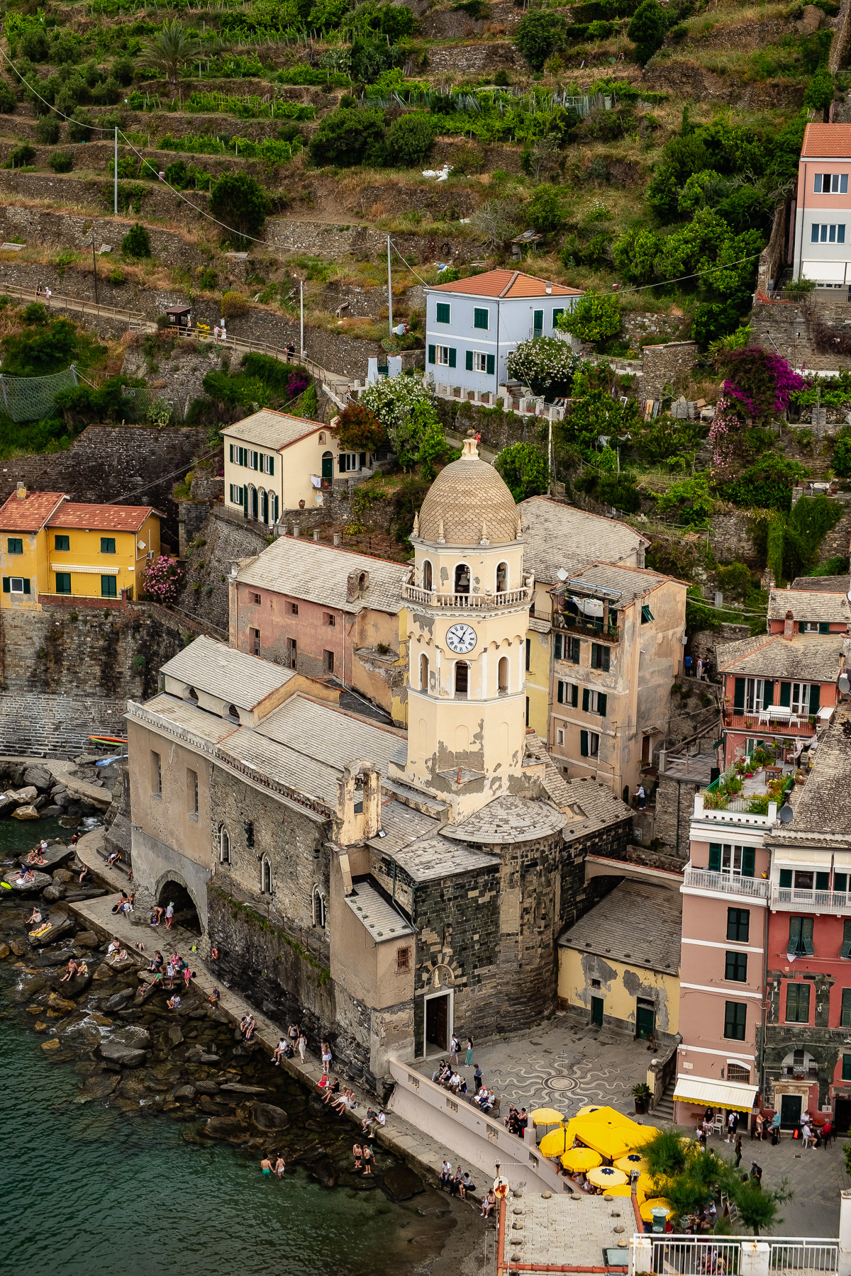 View at the church from higher up.