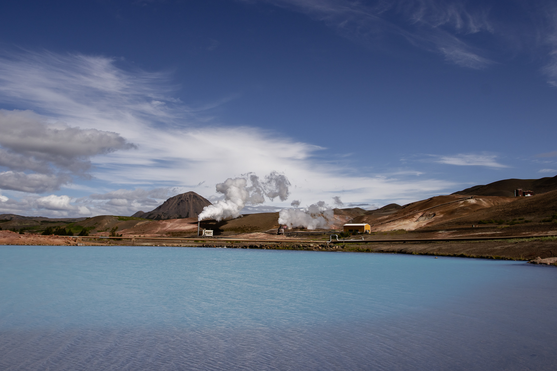 Bjarnarflag Geothermal Power Station, July 2025