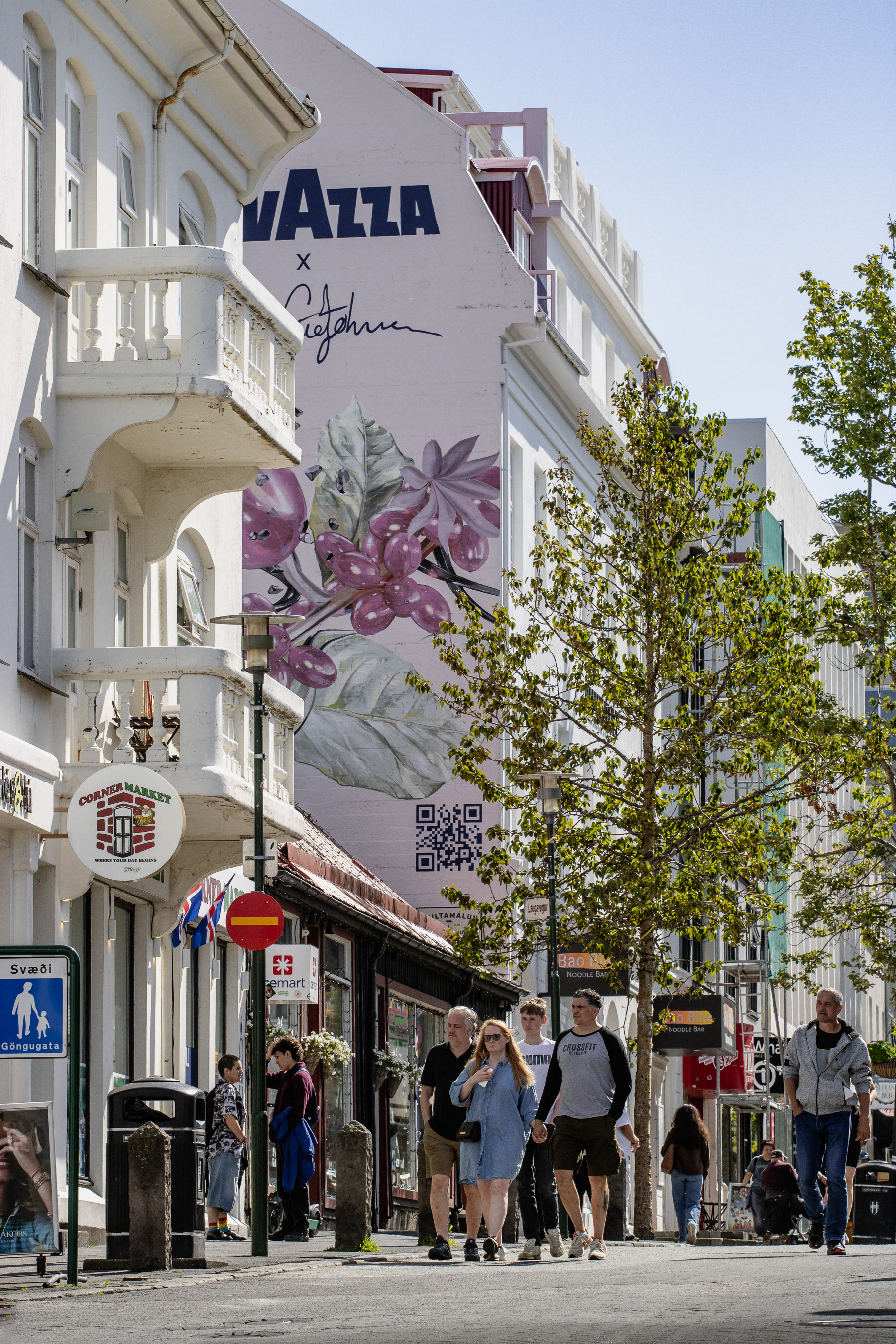 Skólavörðustígur main street.