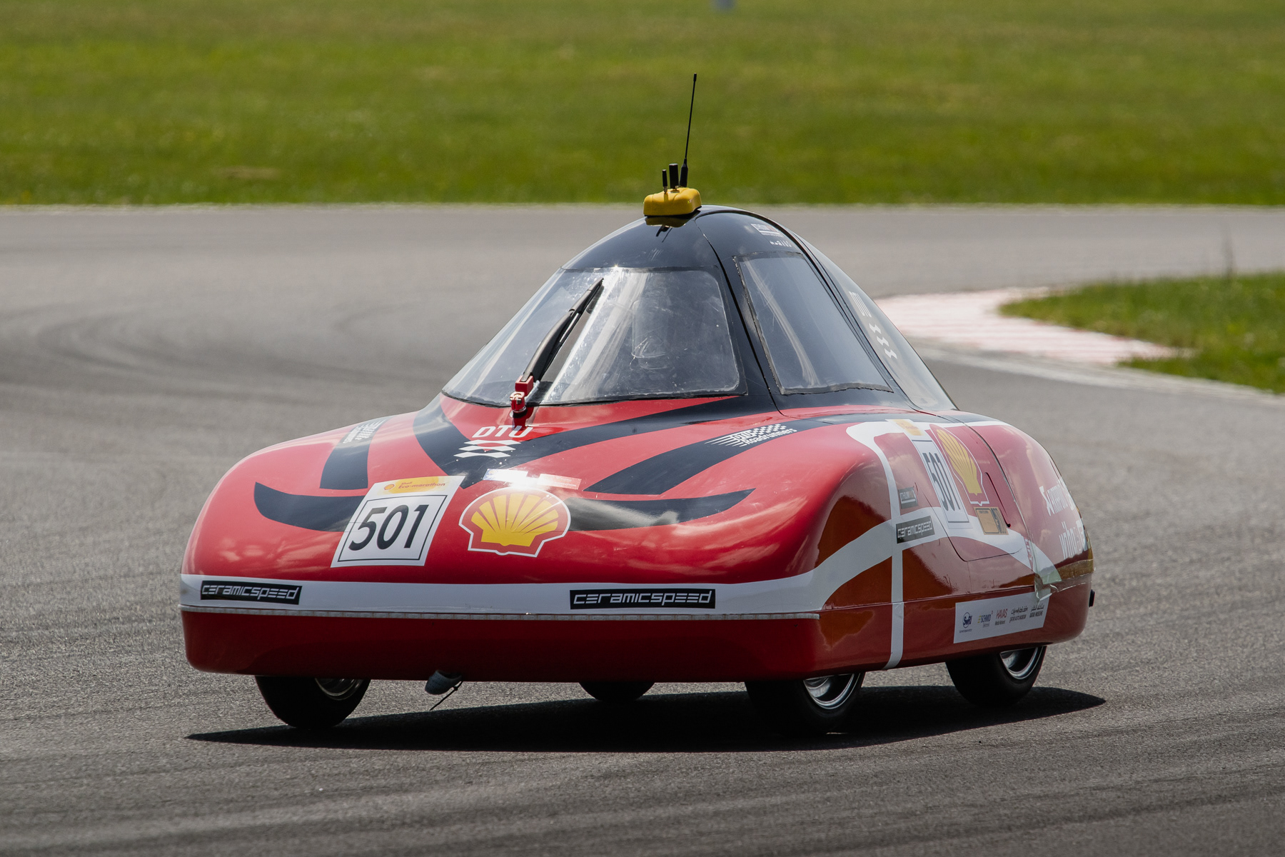 Other urban concept cars are very Jetsons-style, like this one from the Technical Universtity of Denmark.