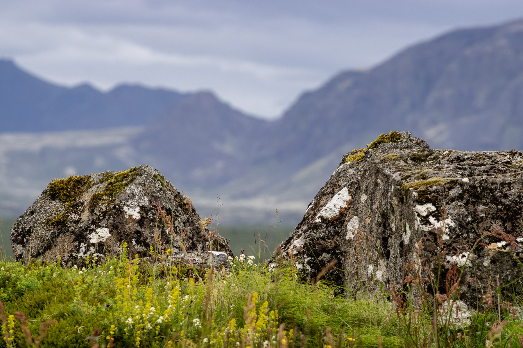 Thingvellir is a great way to get some perspectives on mounteanous area around it.