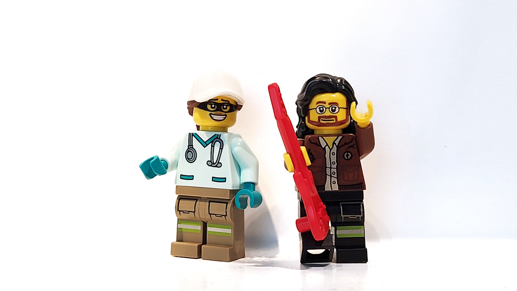 My selection of Lego characters for the next Eurovision Songfestival.