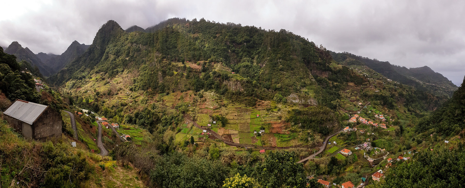 Madeira, just north of the Parque Natural do Ribeiro Frio