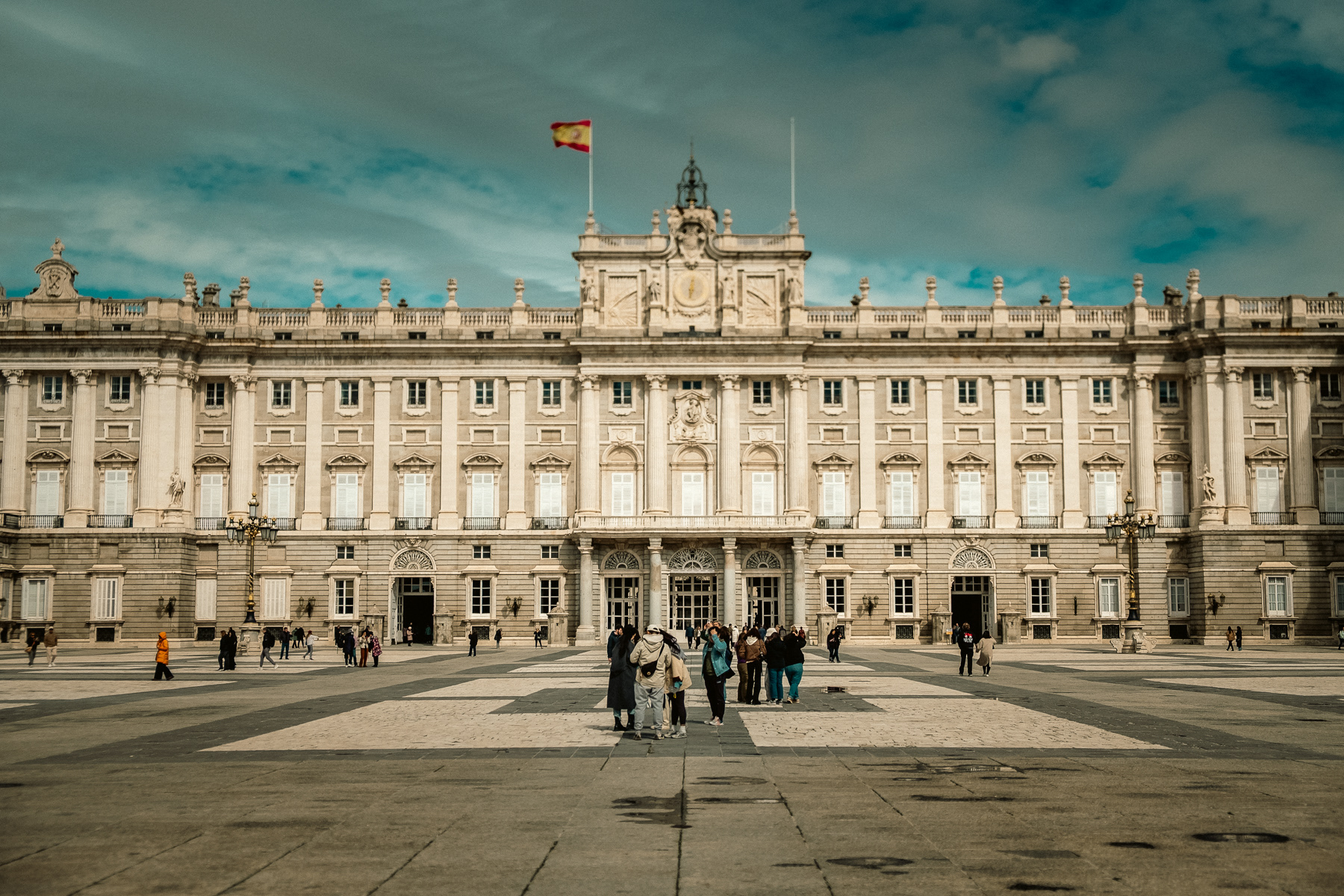Plaza de la Armería as the square basically looks since 1892.