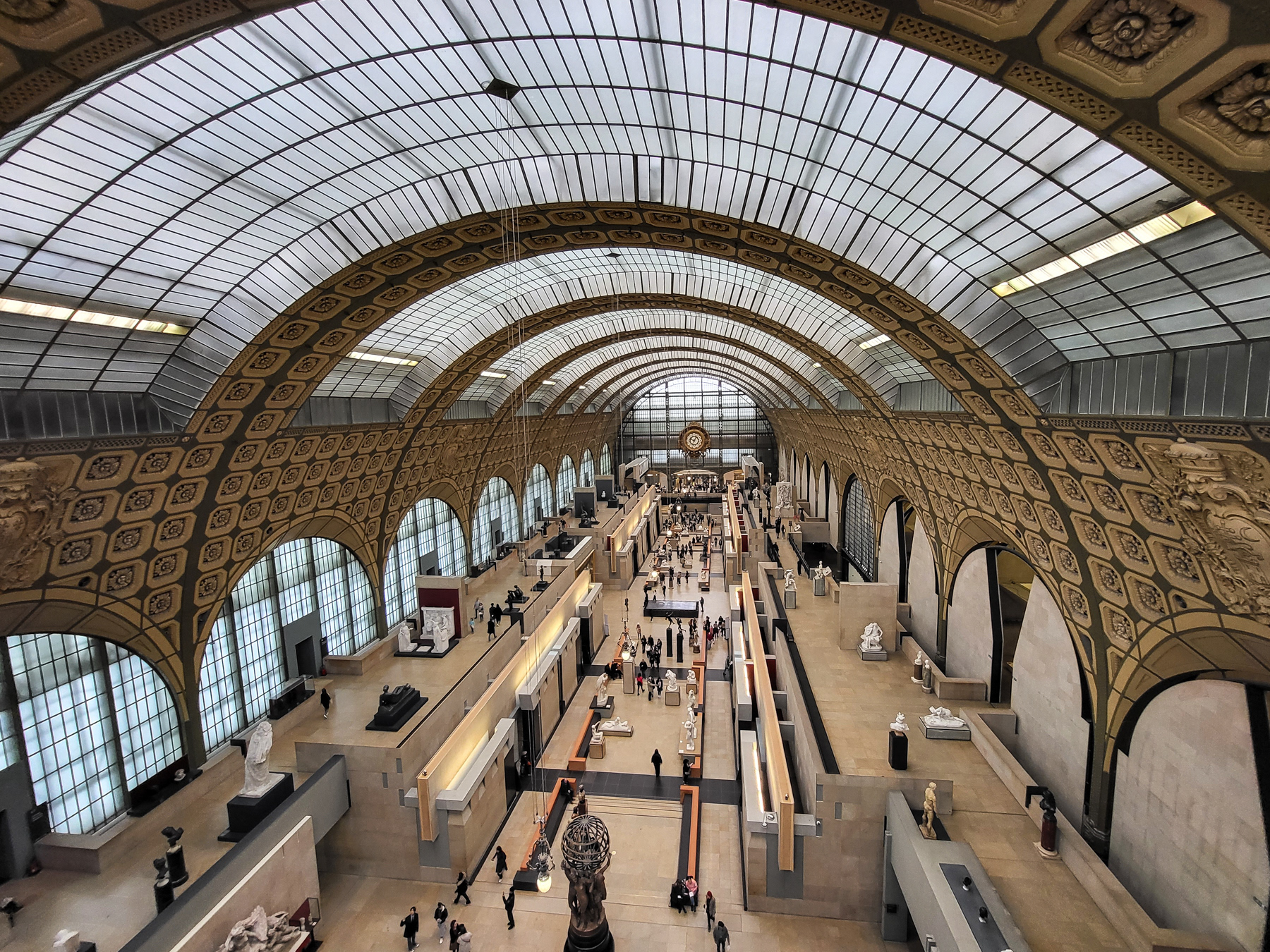 Inside Musée d'Orsay, March 2023.