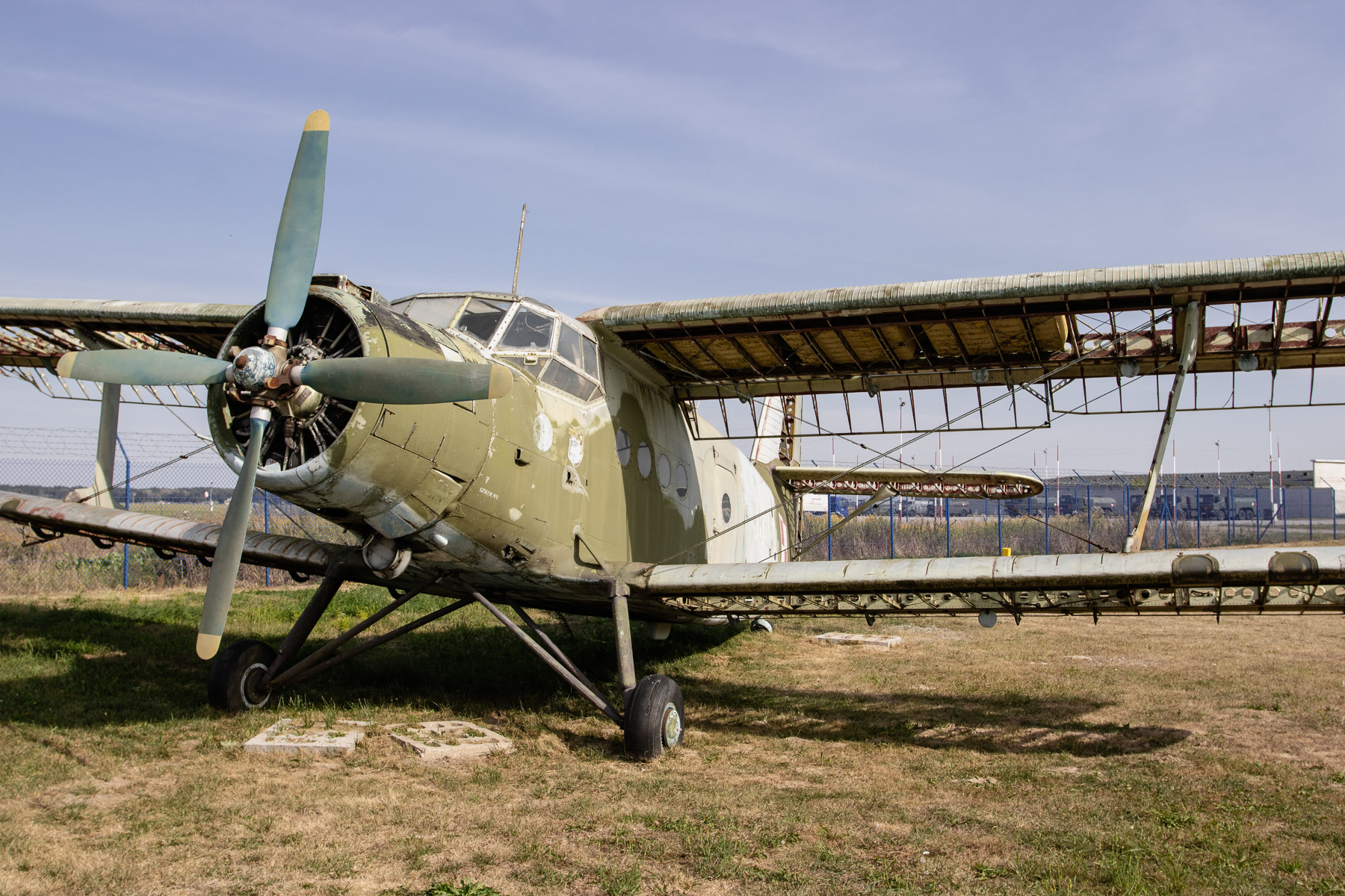 Antonov An-2 biplane.
