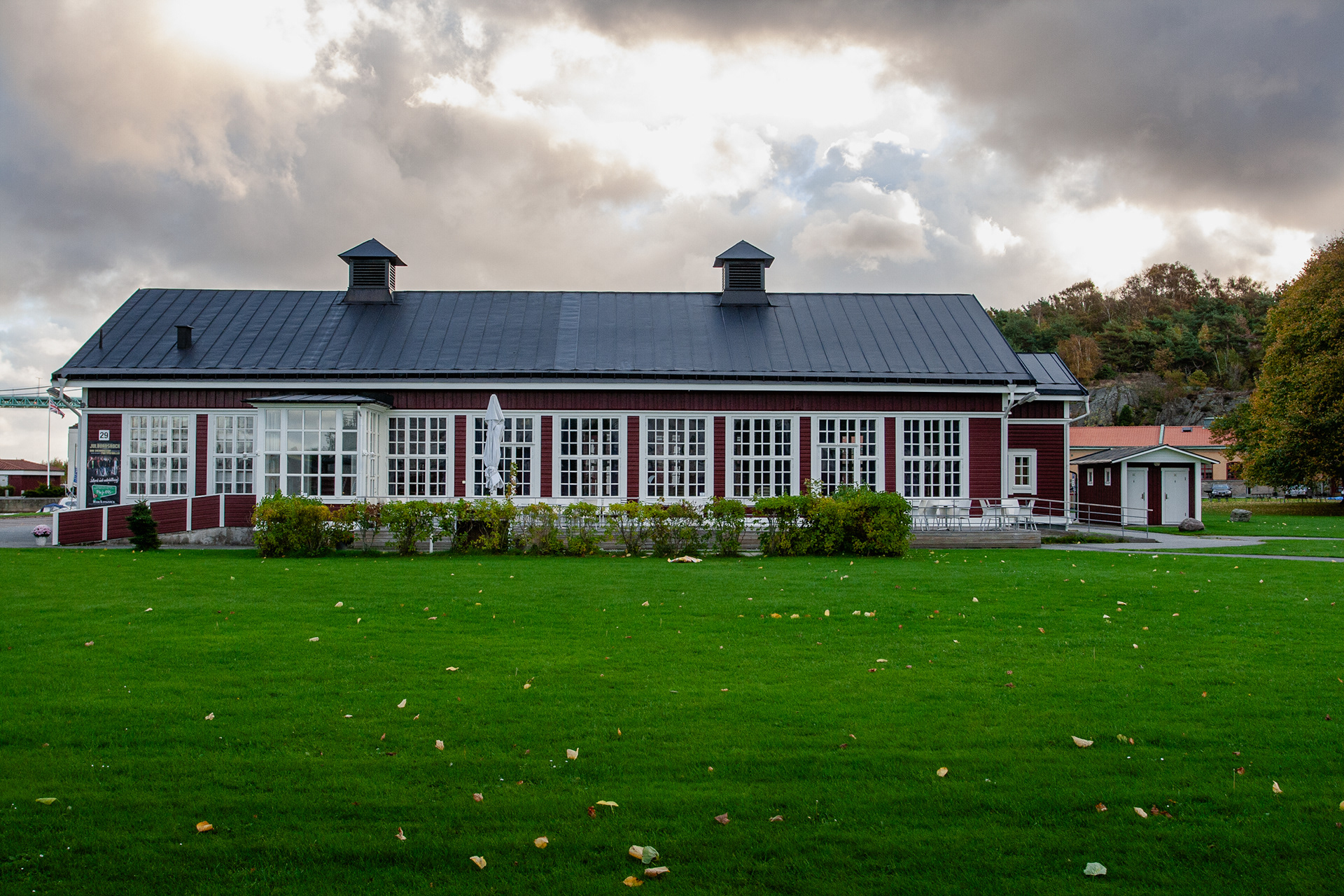 Fromer military buildings at Nya Varvet.