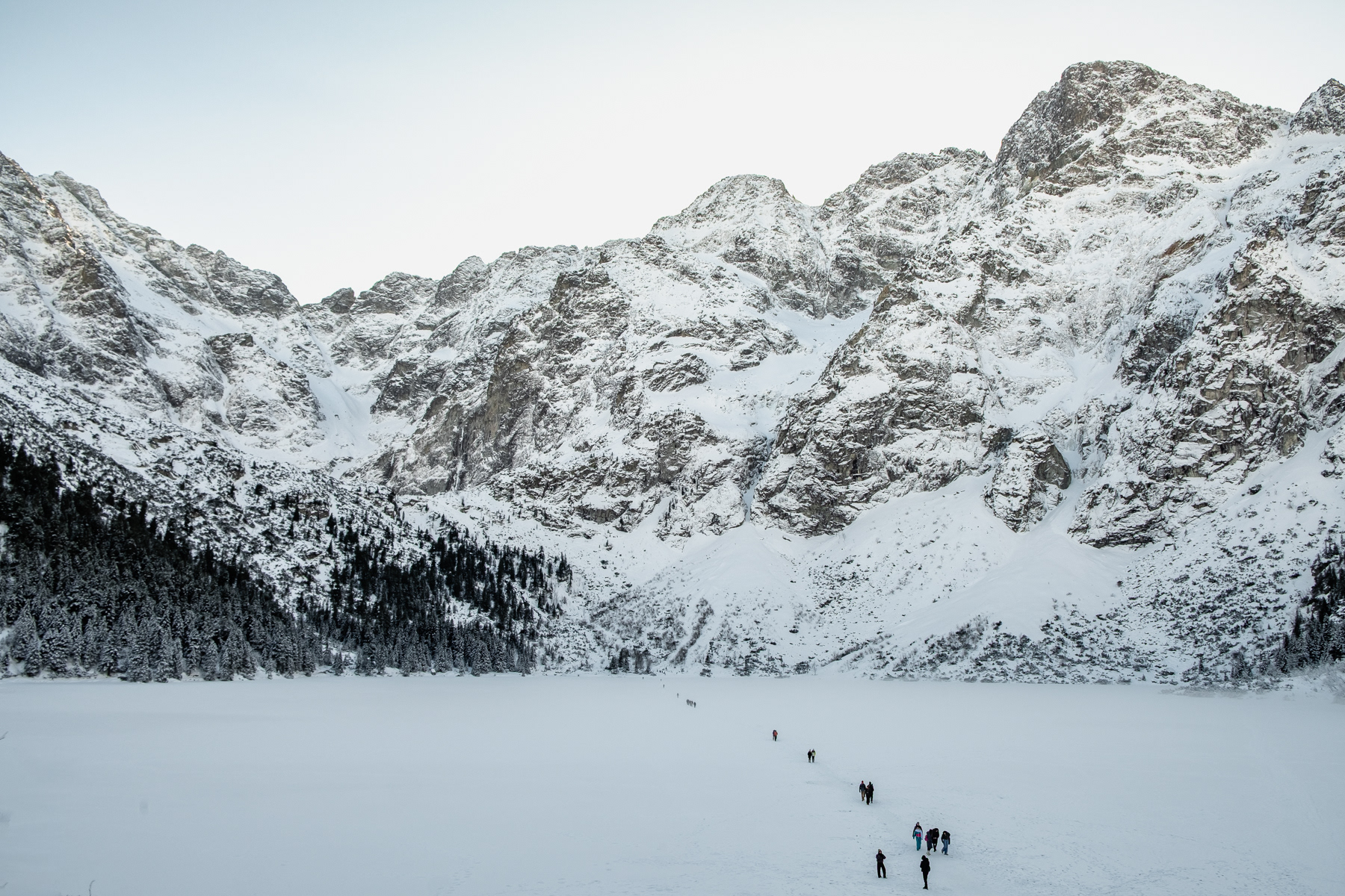 Lake Morskie Oko, Tatra National Park, January 2026.