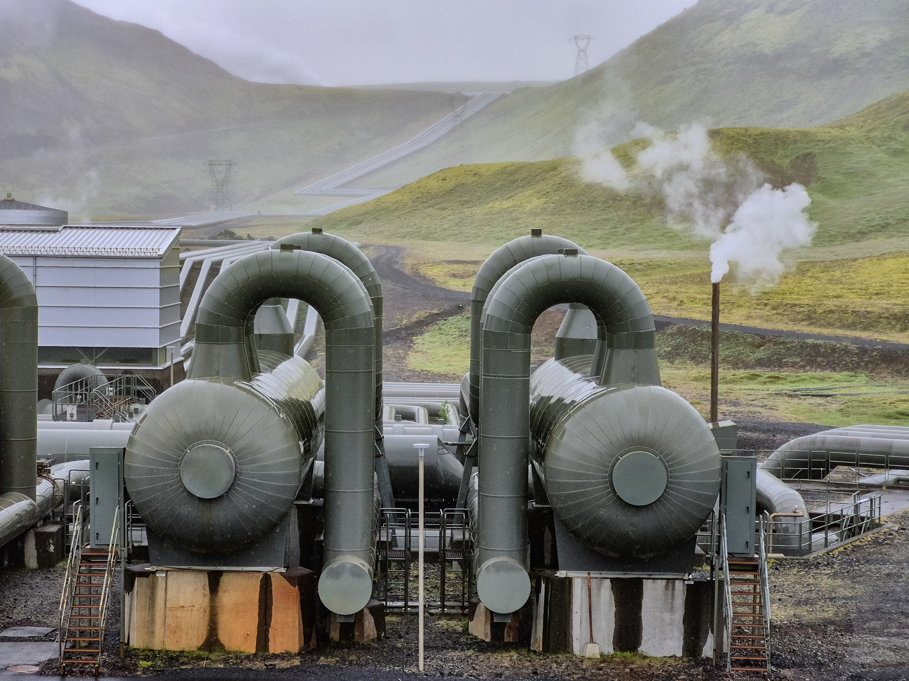 Hellisheiði Power Plant, Iceland, July 2025.