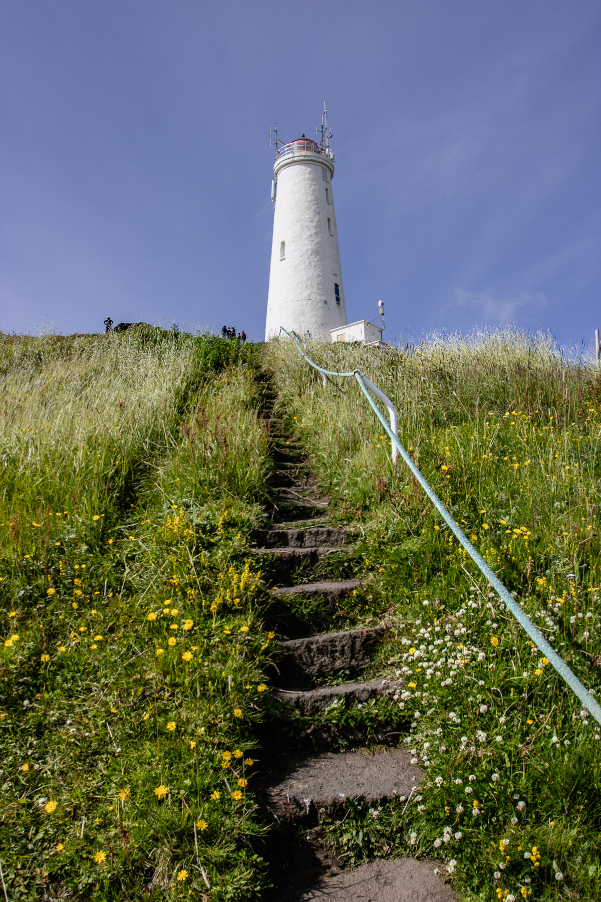 The Reykjanes Lighthouse.