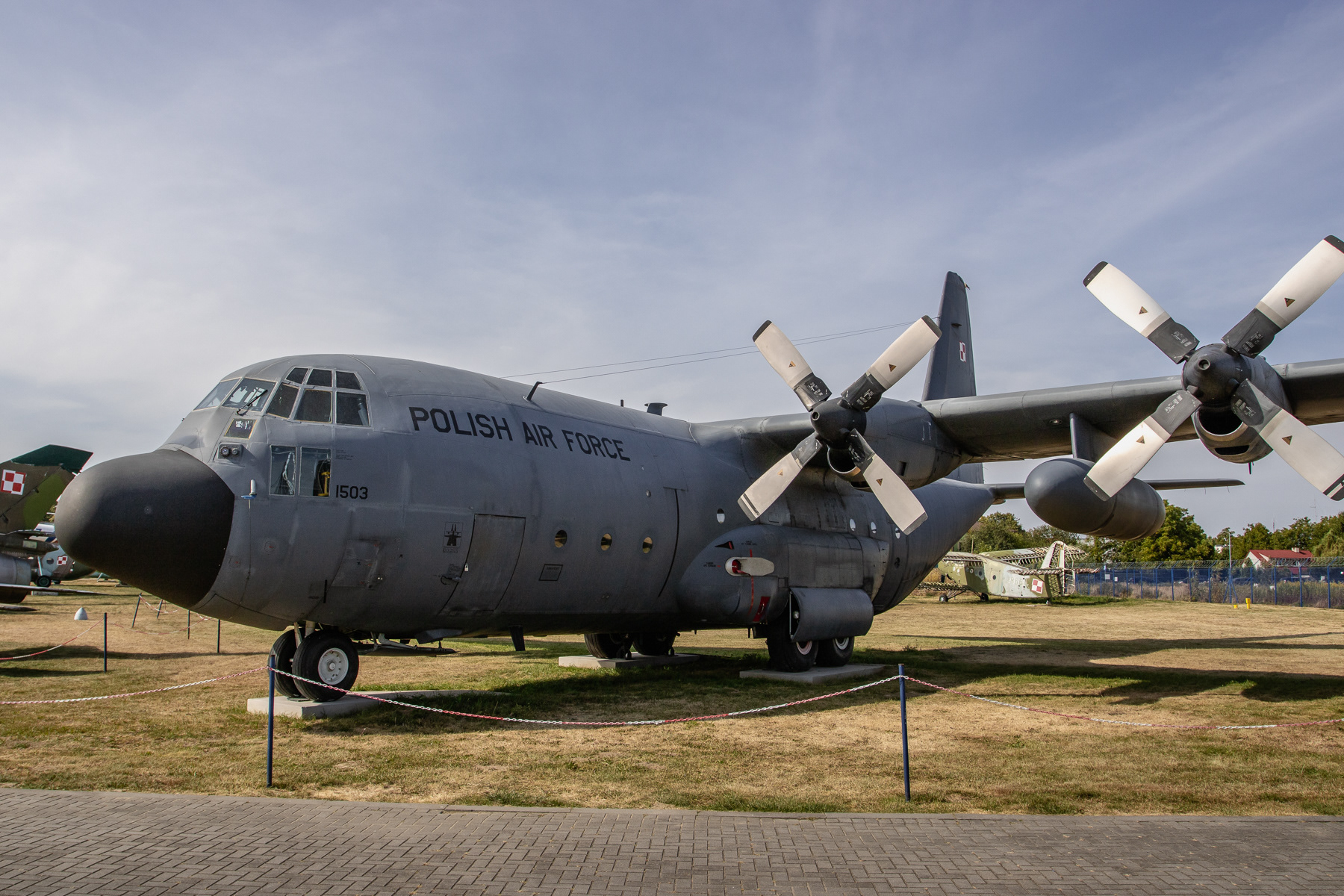 Polish Air Force Lockheed-Martin C-130 Hercules No. 1503. It served between 2009 and 2024 with 33 Bazę Lotnictwa Transportowego. 