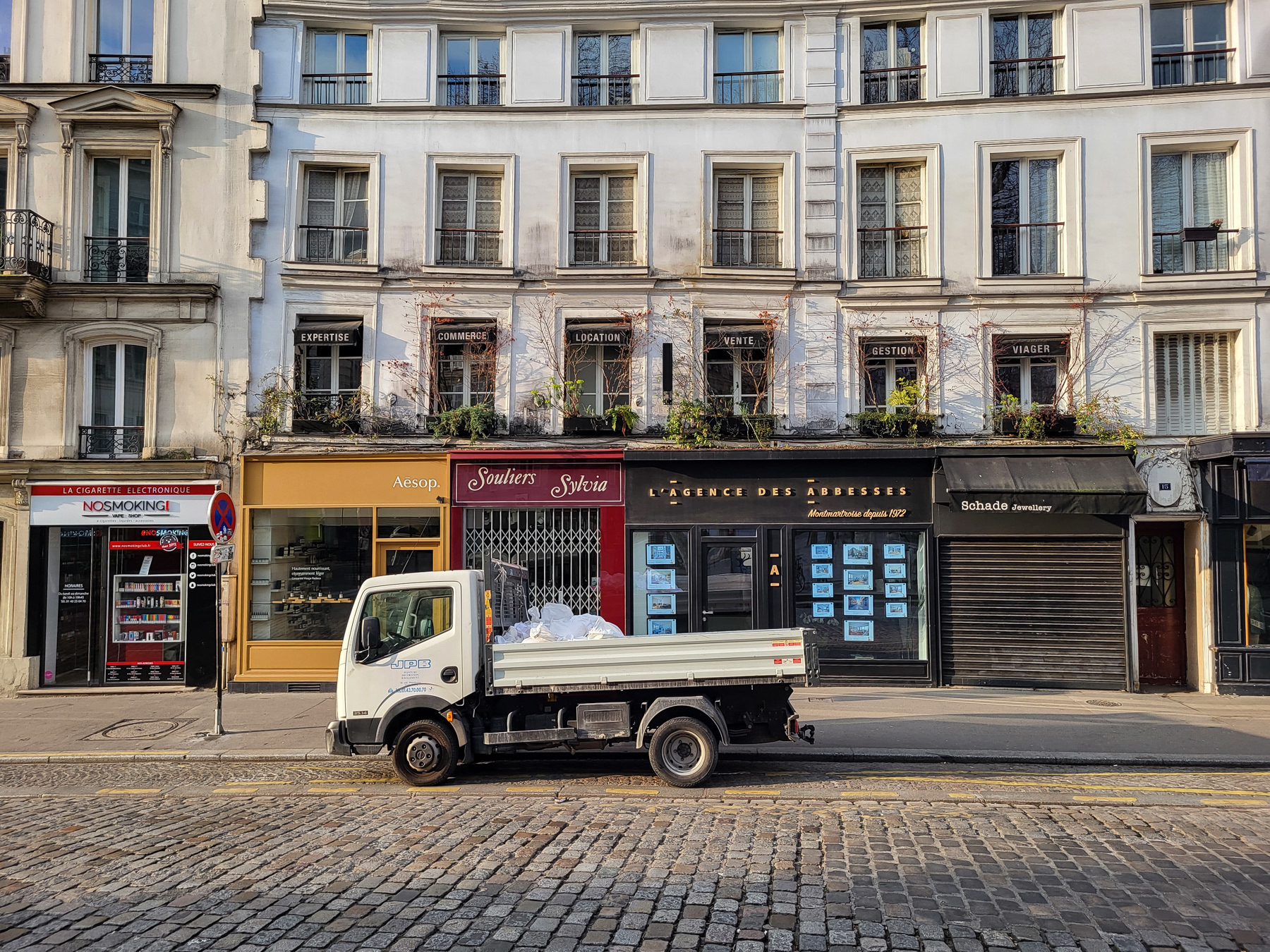 Place des Abbesses, March 2023.