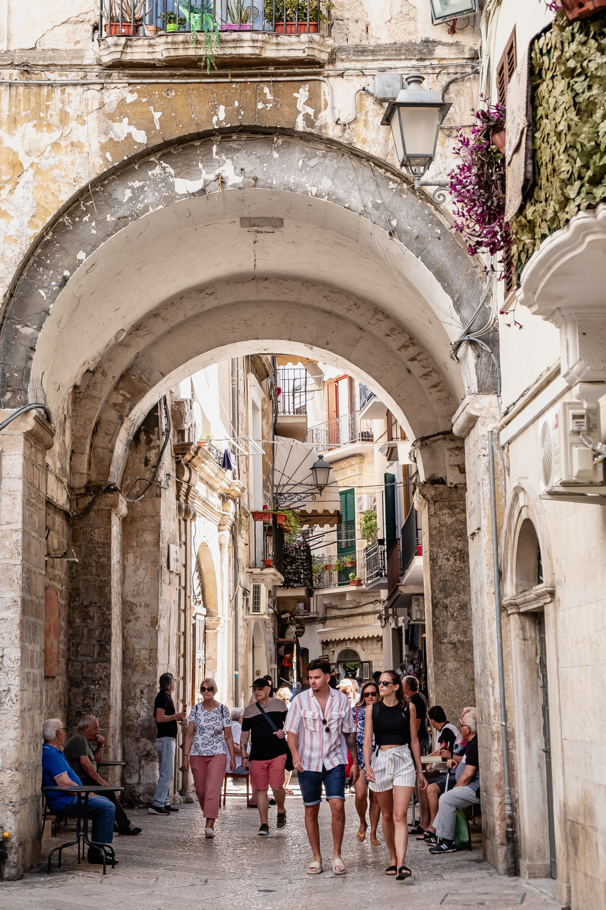 Narrow, cute streets in the old town.