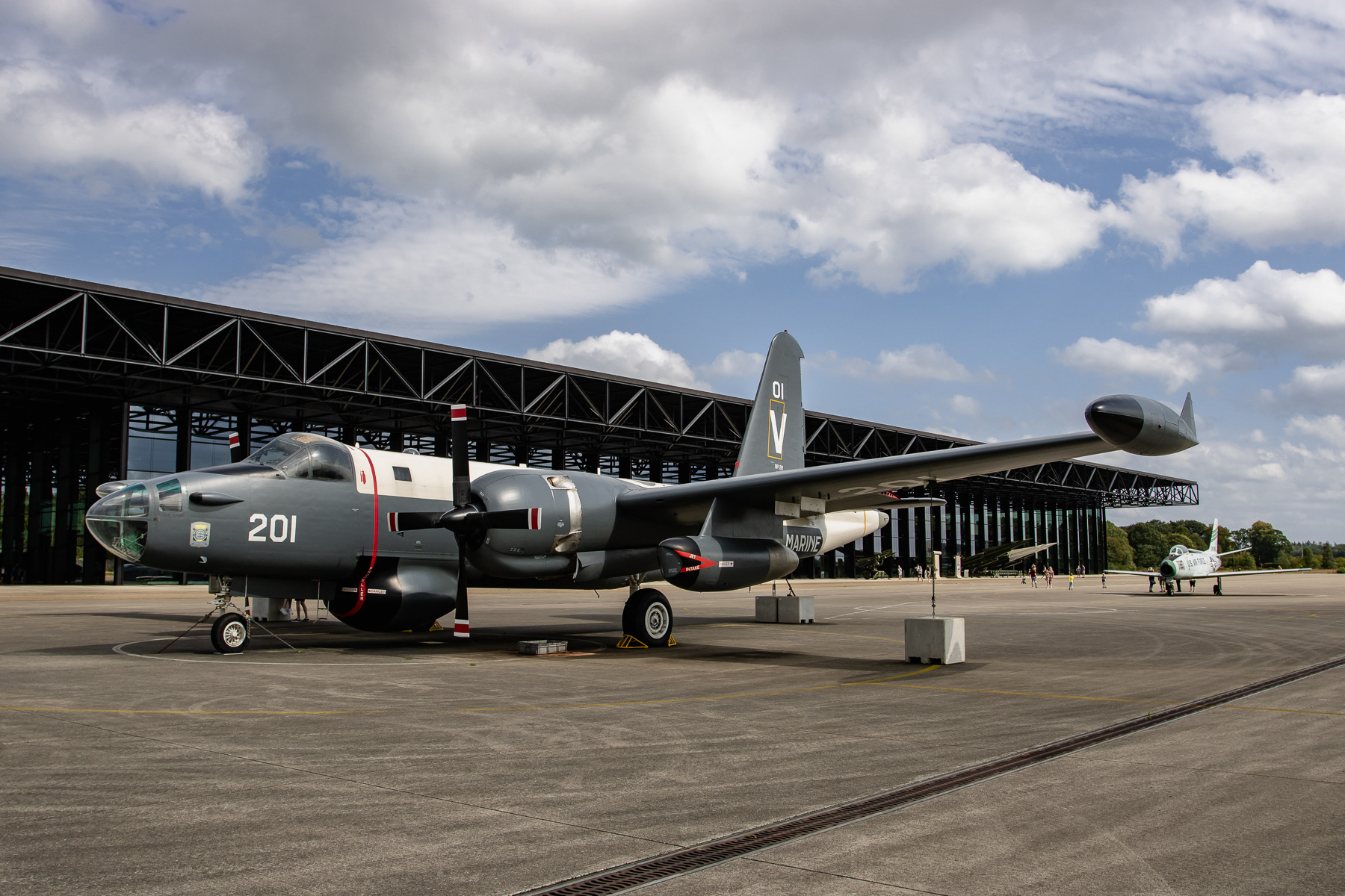 Royal Netherlands Navy Fleet Air Arm (Marineluchtvaartdienst) Lockheed SP-2H Neptune at the National Military Museum, Soesterberg, the Netherlands