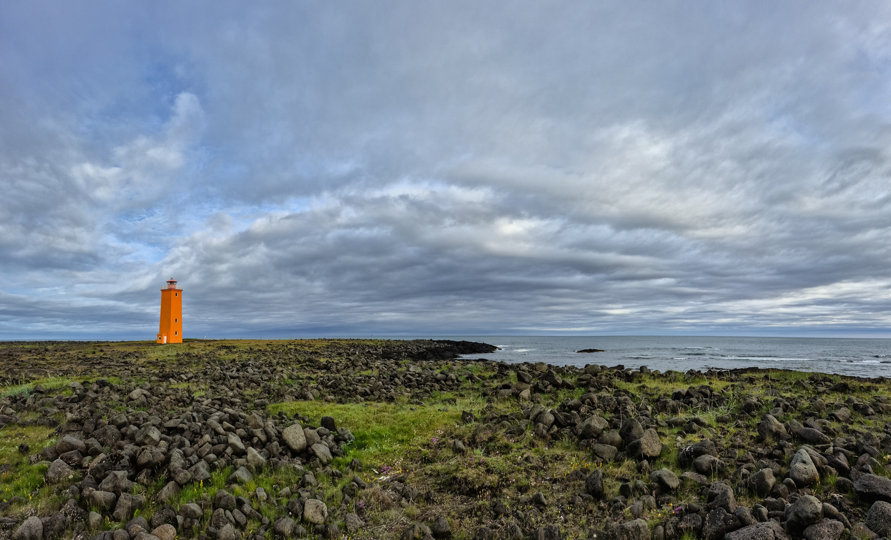 Selvogsviti Lighthouse, Suðurland, Iceland, July 2025.