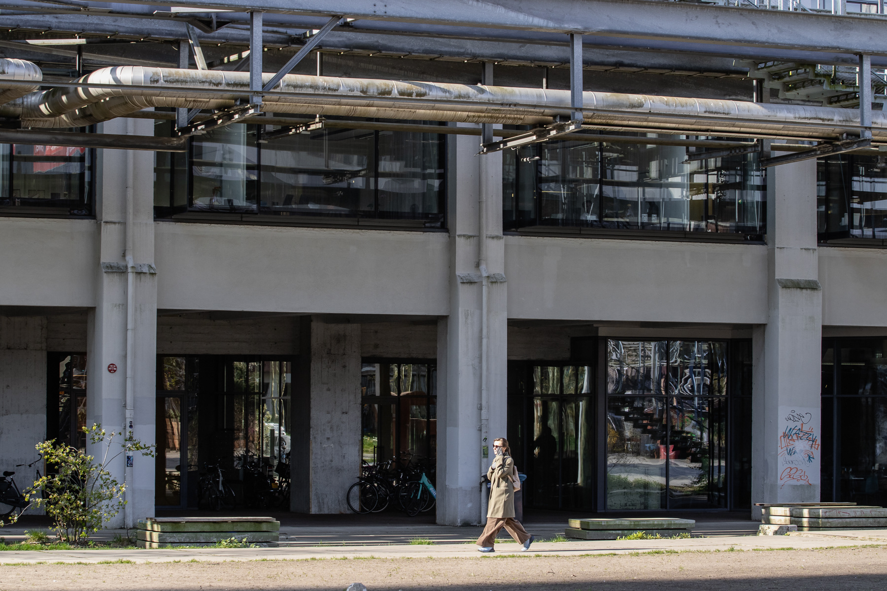 Strijp-S industrial architecture in Eindhoven