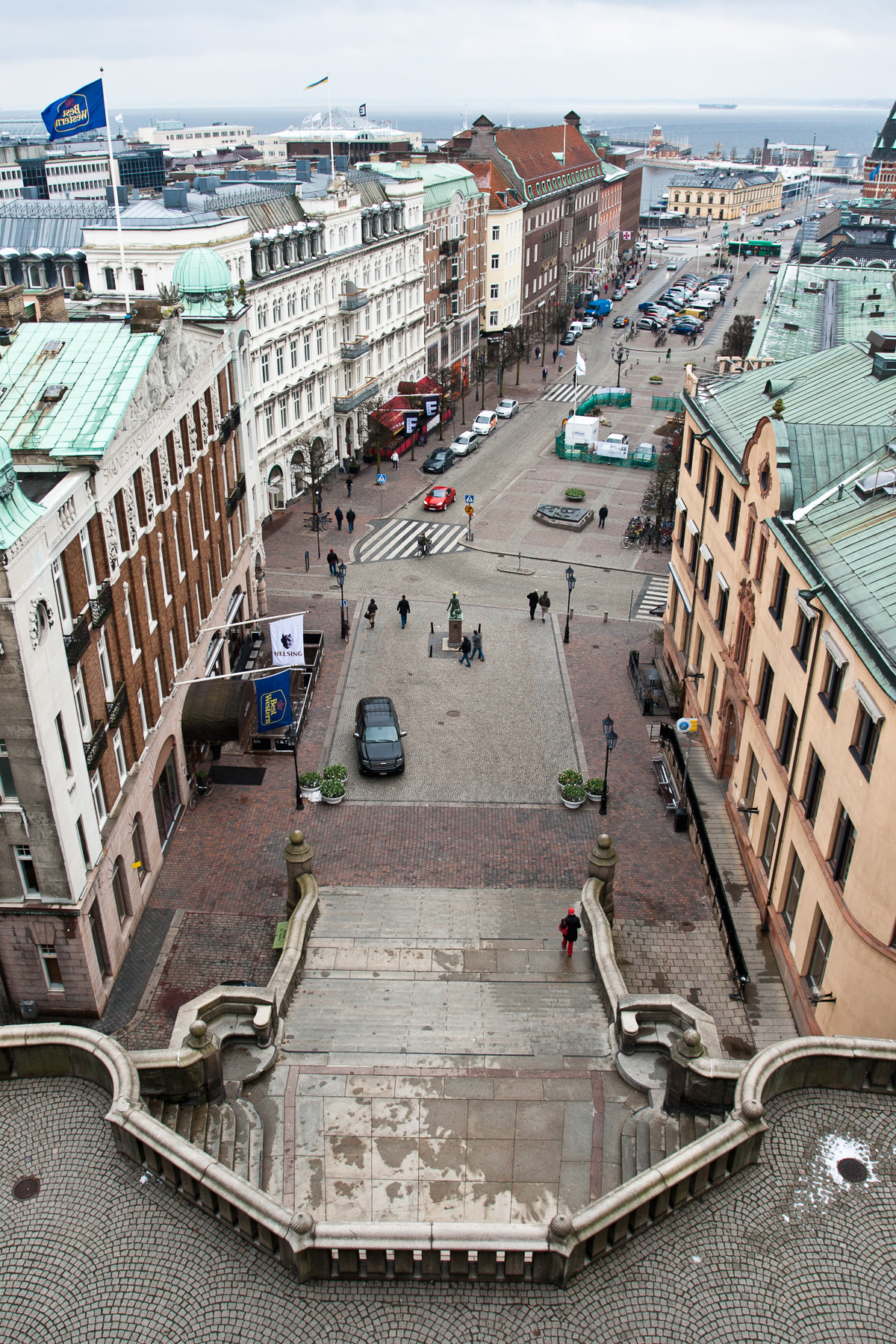 View at downtown.