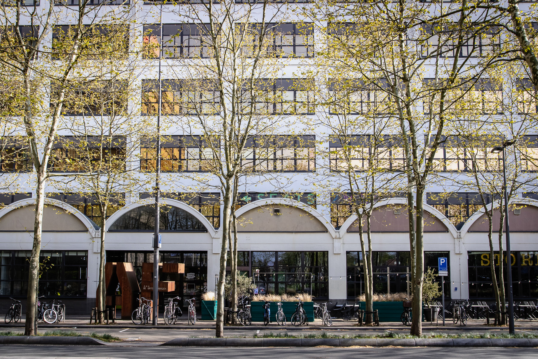Strijp-S industrial architecture in Eindhoven