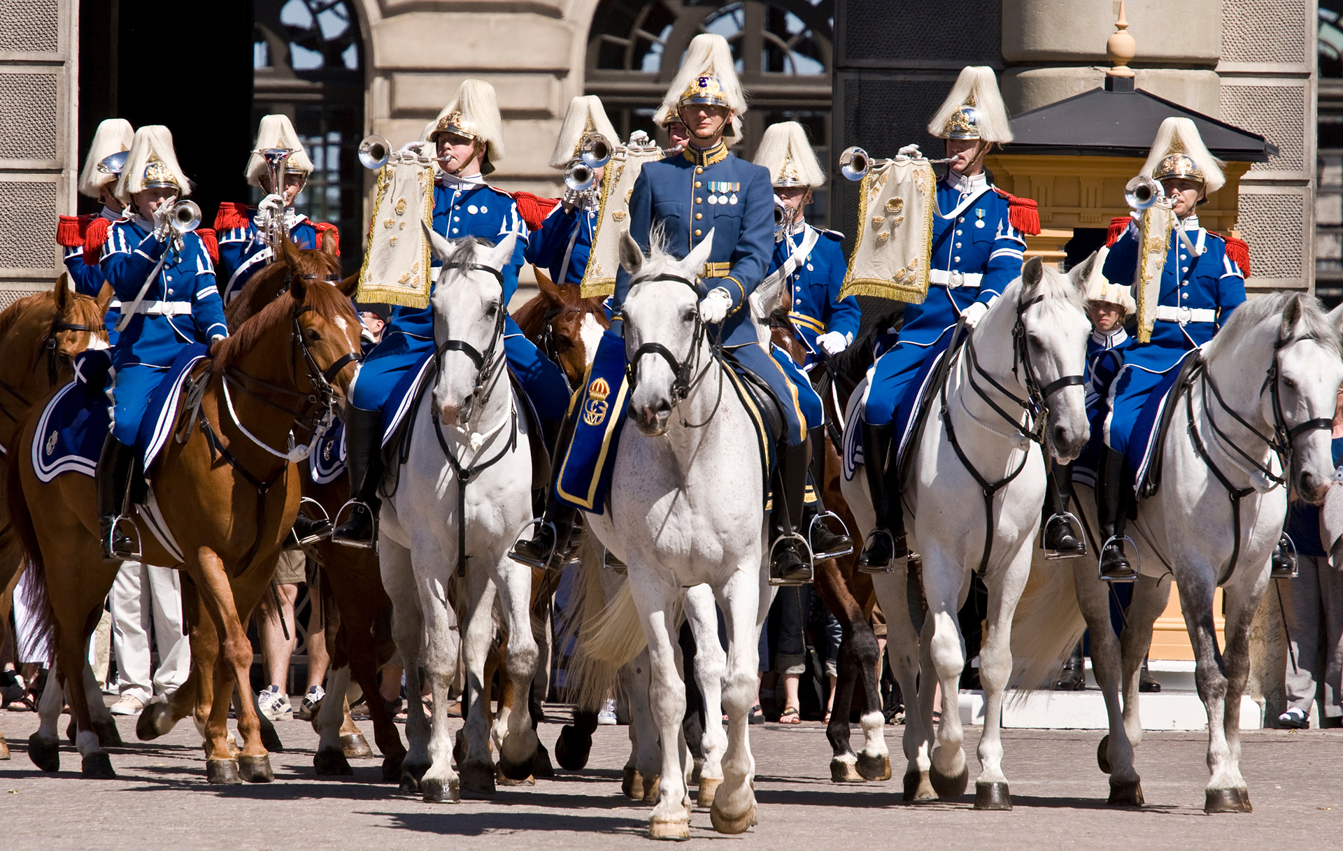 At the royal workpalace in the Old Town, June 2007