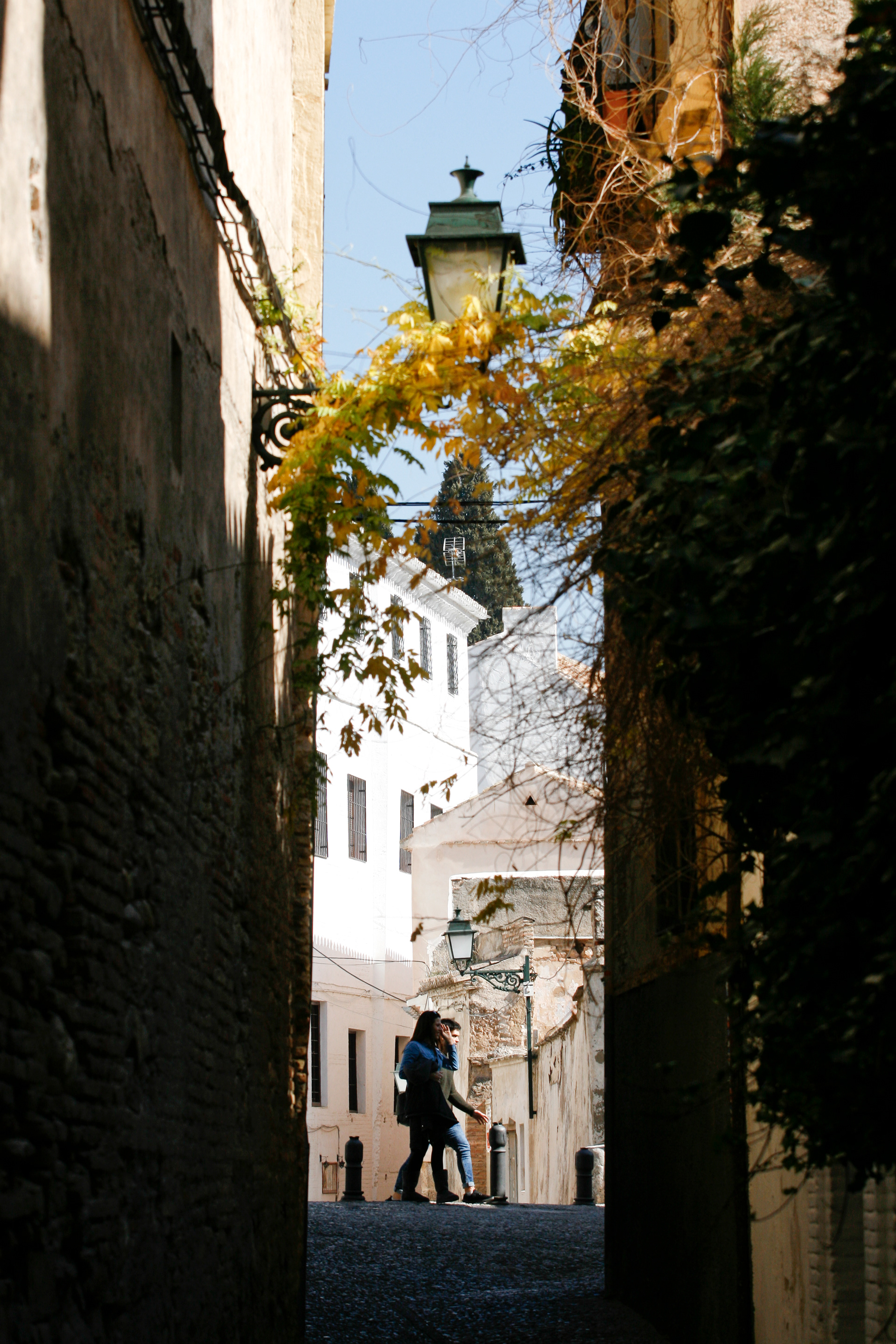 The city is best discovered on foot. Photo taken in February 2018.