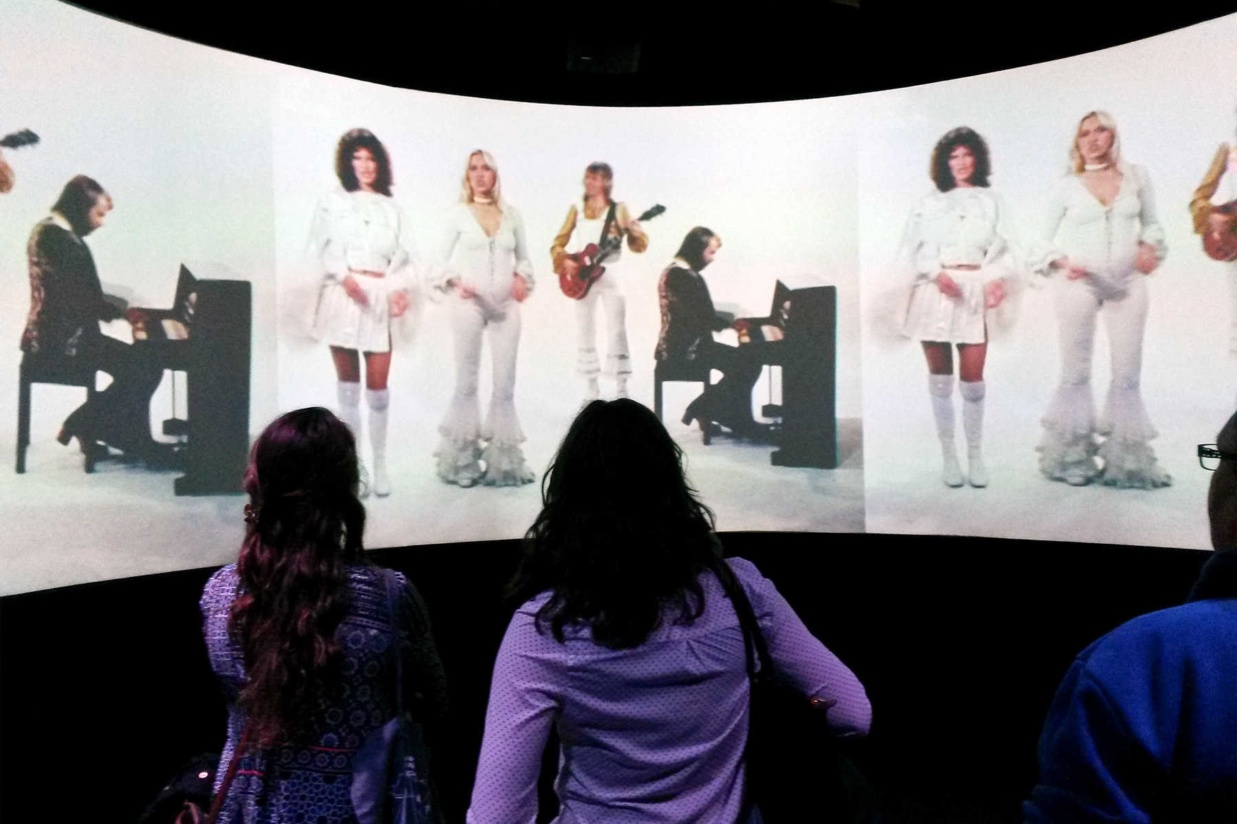 Inside the ABBA Museum, May 2015.