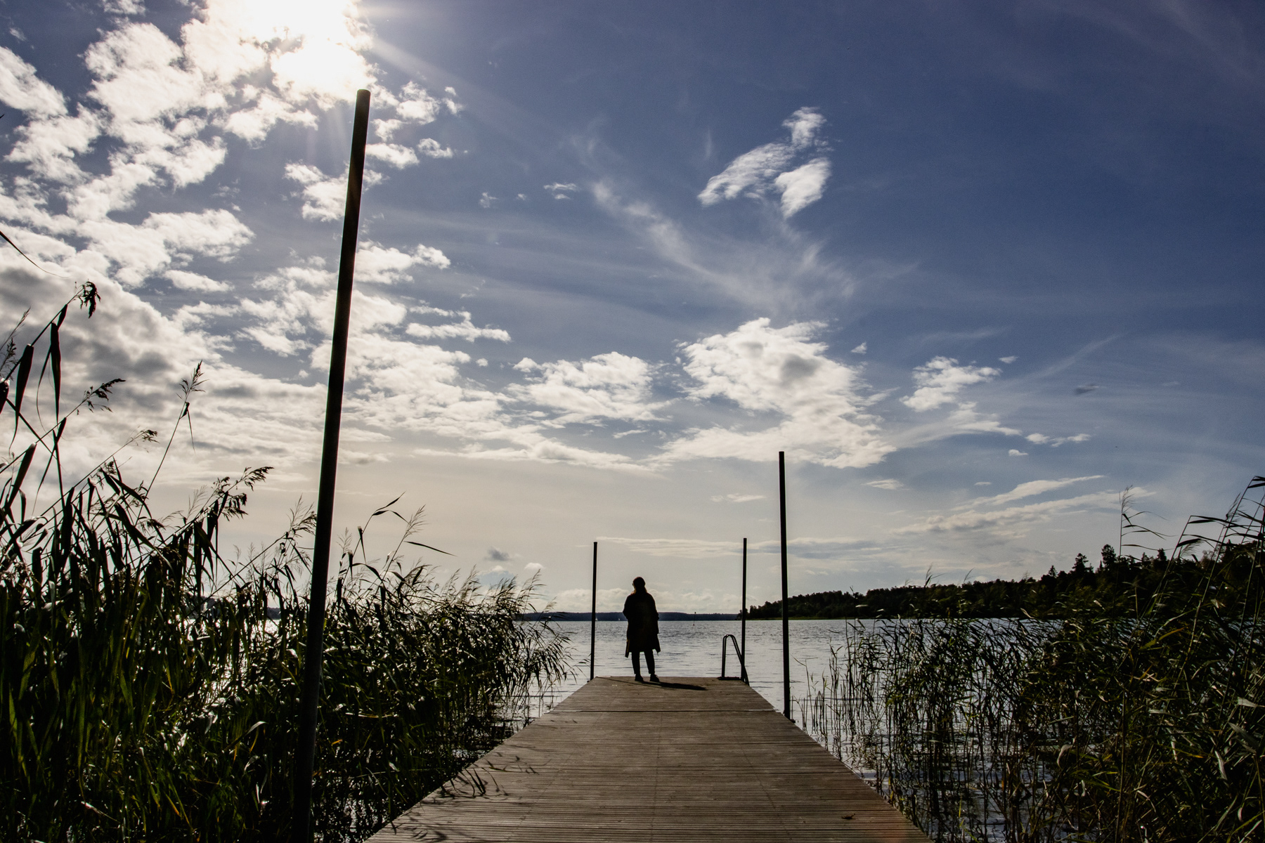 At lake Ekoln, September 2025.