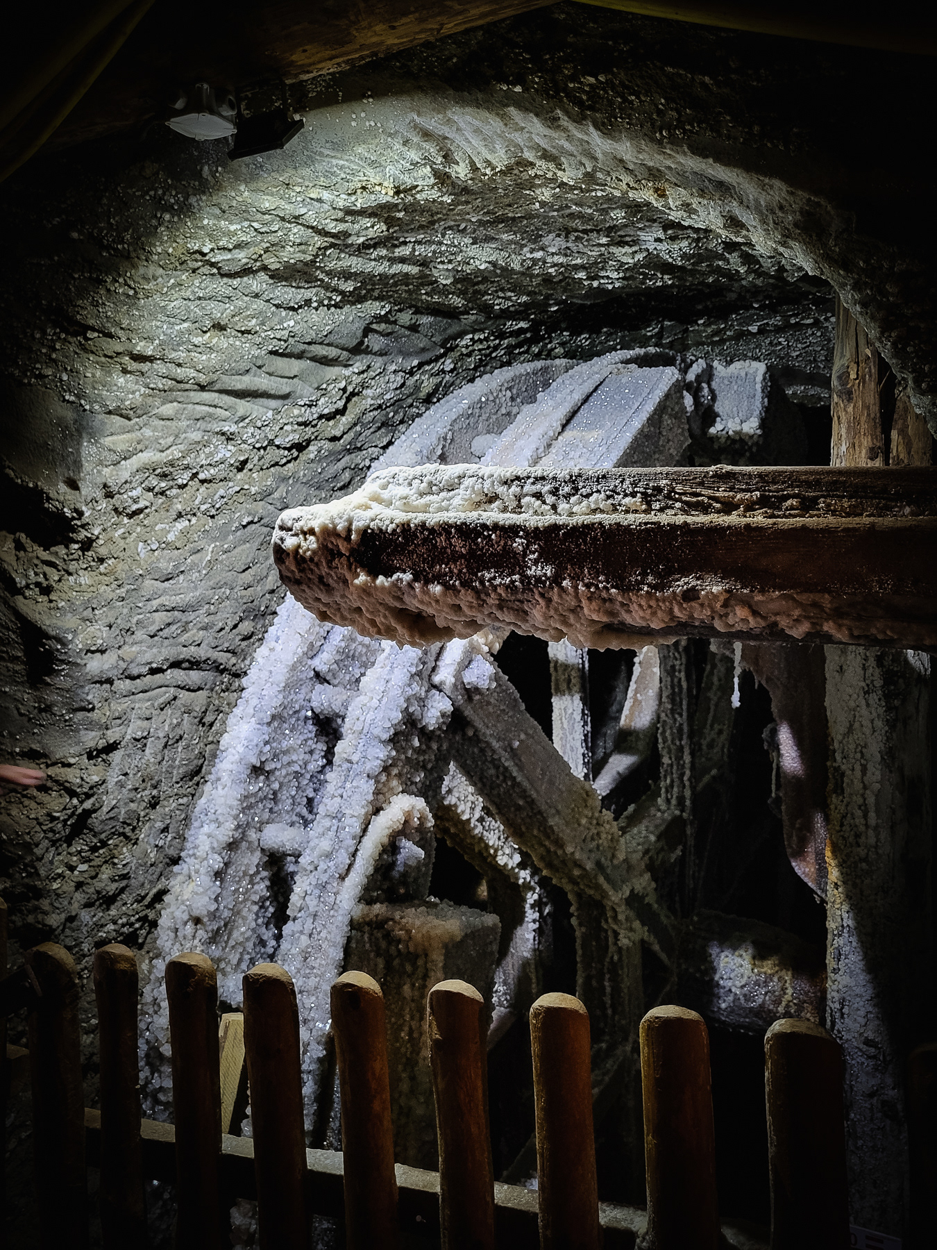 Salt has taken hold of this wheel.