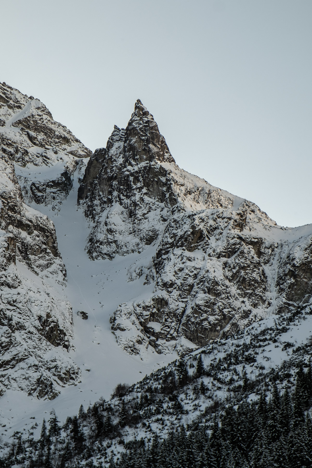 The Mnich (Monk) peaks.