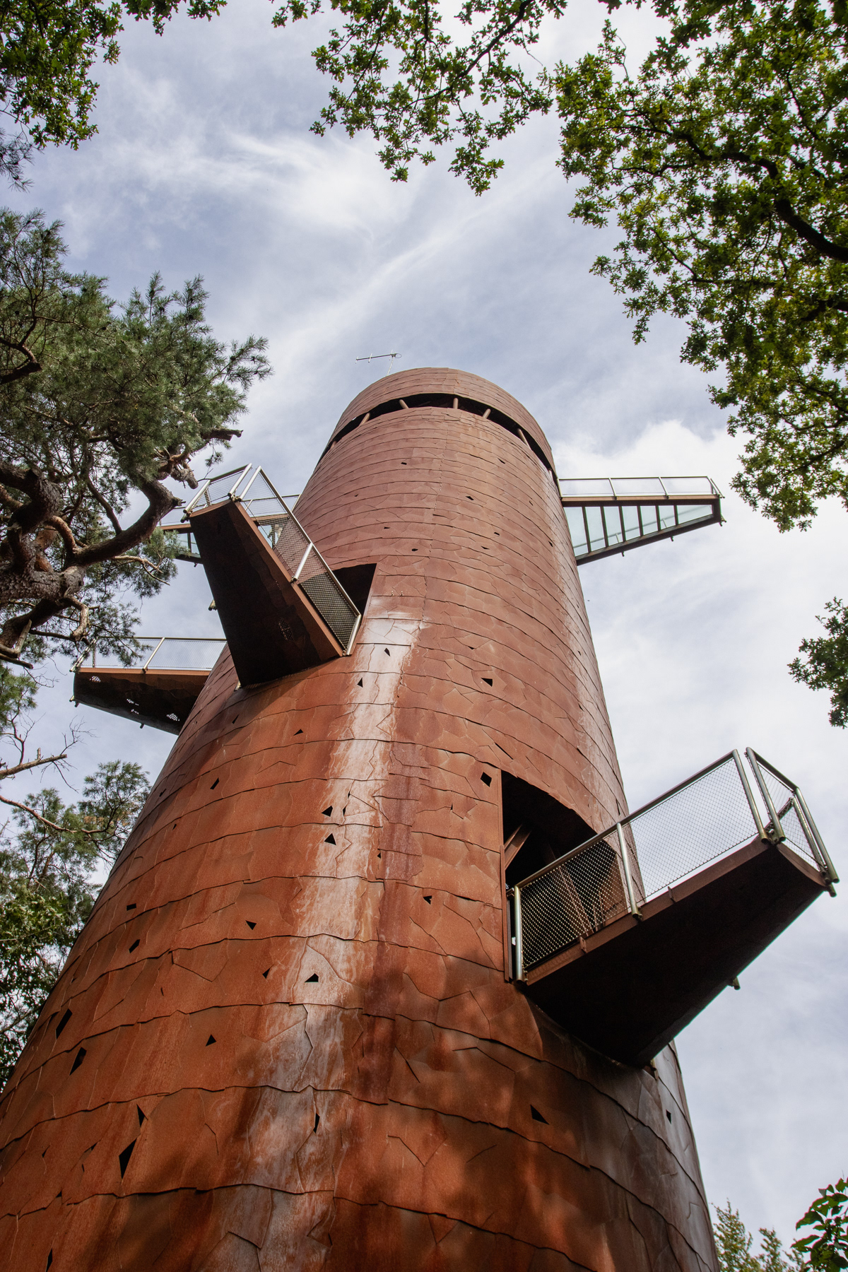 Bosbergtoren viewing tower in Appelscha