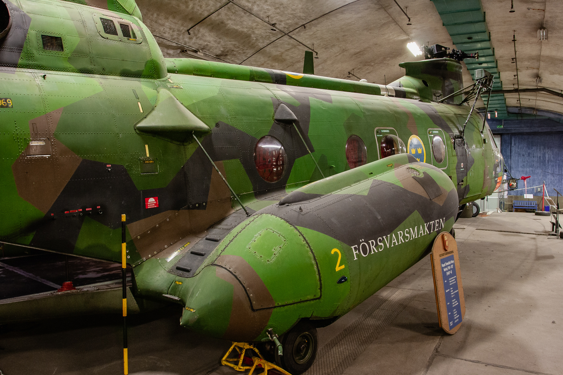 Boeing/Kawasaki-Vertol 107-II HKP 4 with nr. 69.