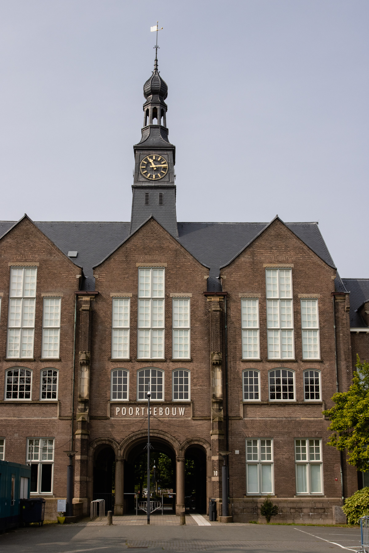 Poortgebouw, the Gate Building, that was once part of the university hospital