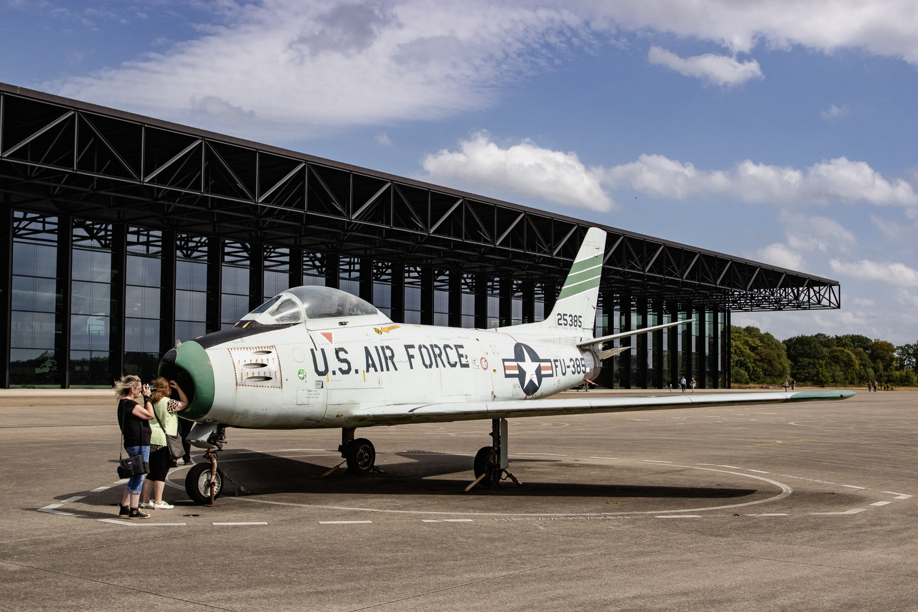 US Air Force North American F-86F-35-NA Sabre at the National Military Museum, Soesterberg, the Netherlands