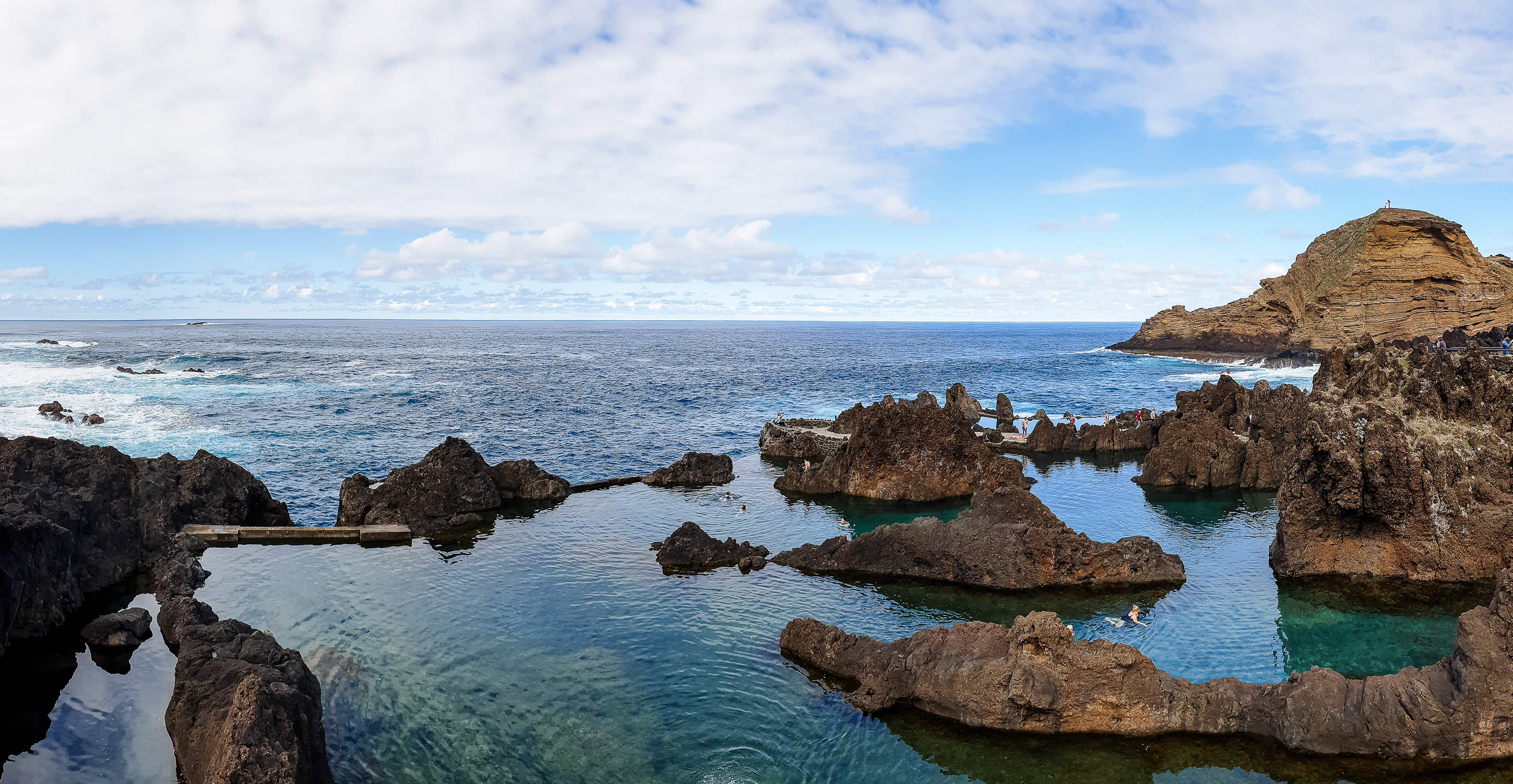 The natural swimming pools of Porto Moniz.