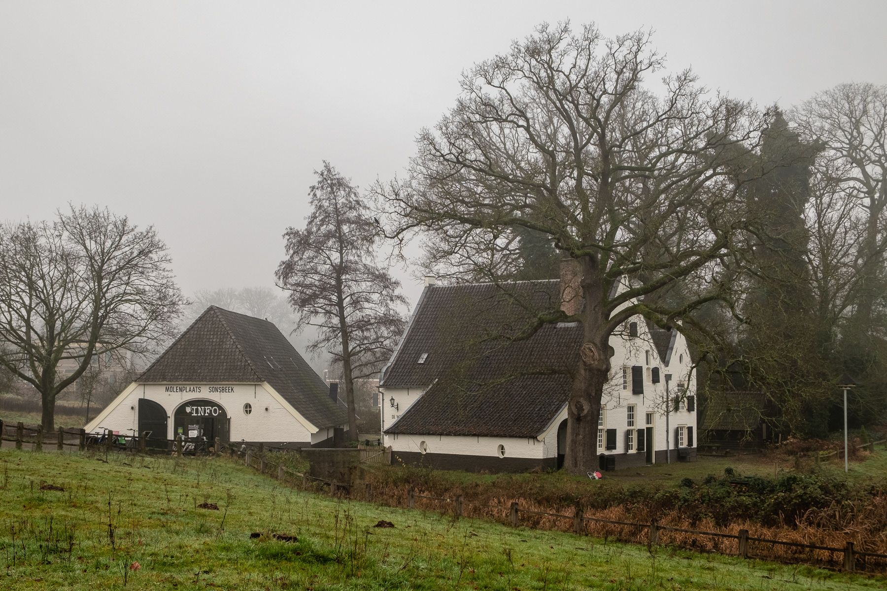 The water mill, Park Sonsbeek, Arnhem, December 2025