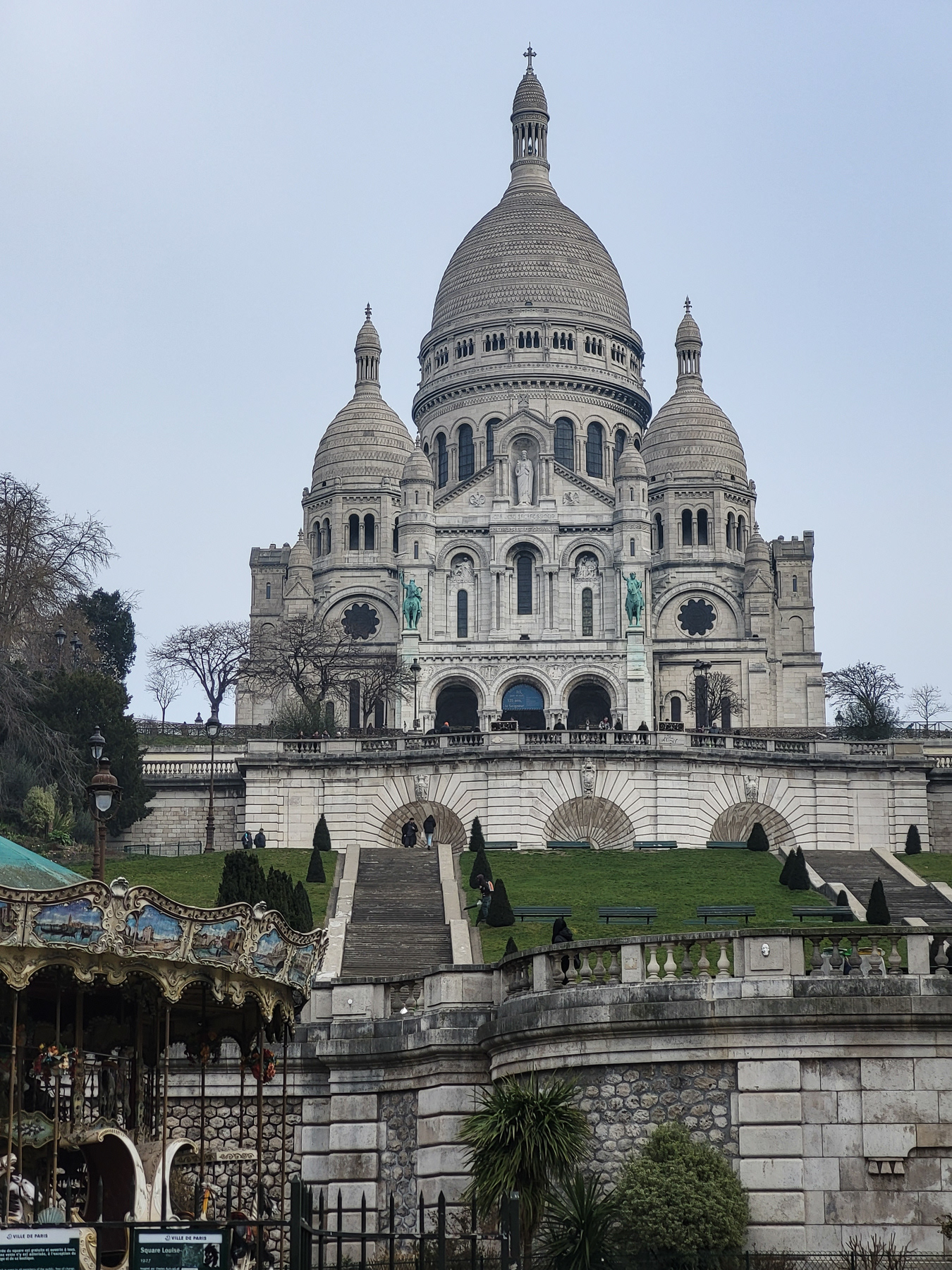 Basilique du Sacré-Cœur de Montmartre, March 2023.