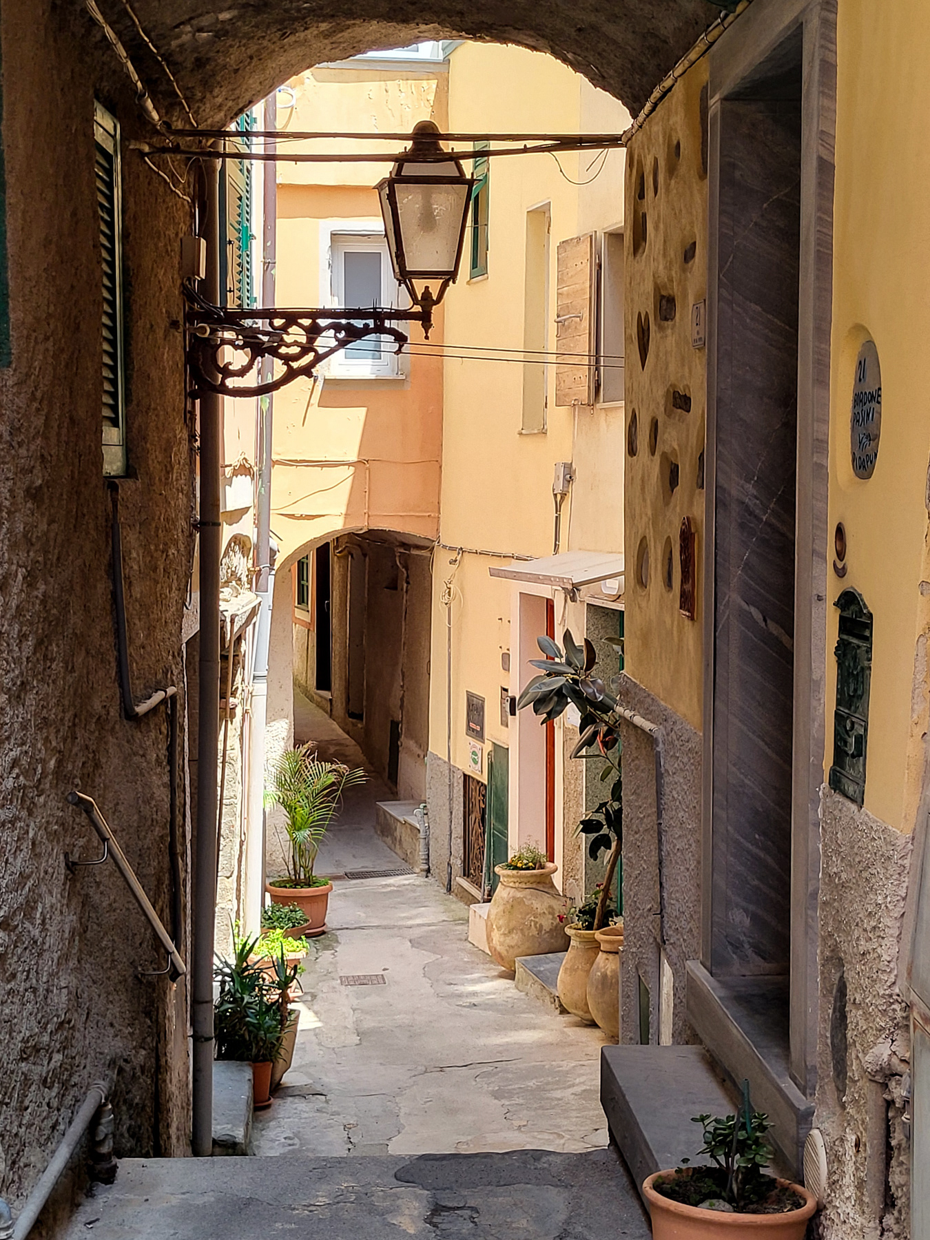 Sidestreet in Riomaggiore.