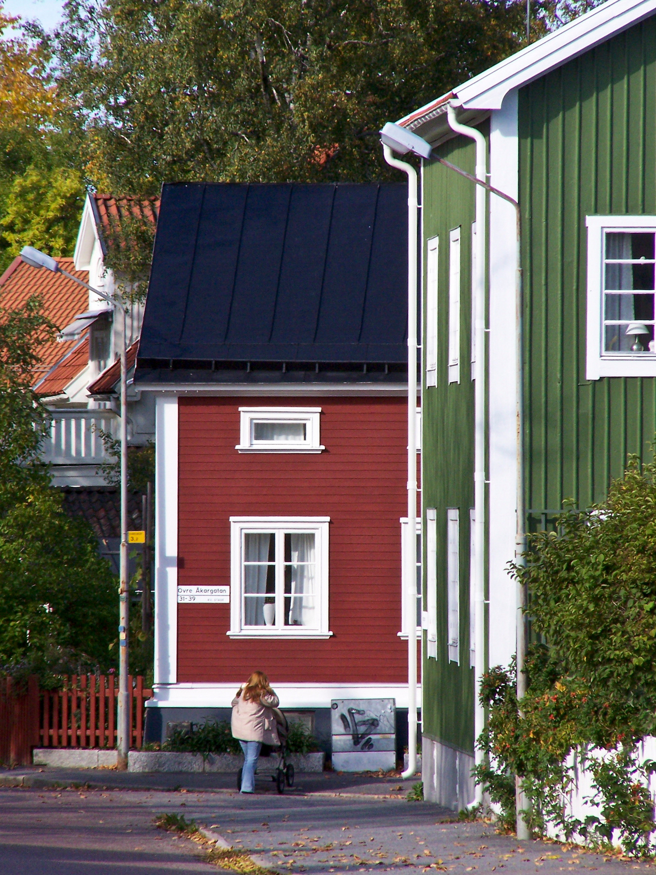 Inside the Söder district, September 2008.
