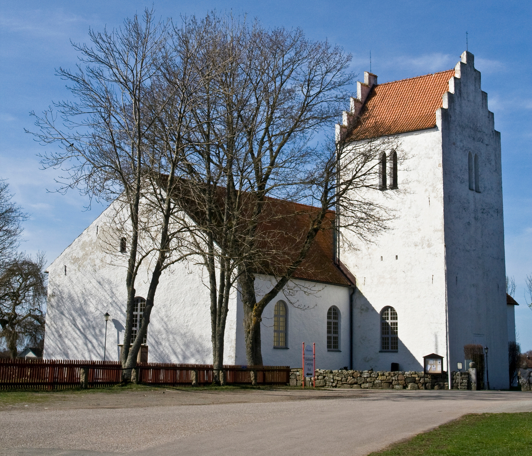 The Kristianopel Church from the year 1624, April 2007.