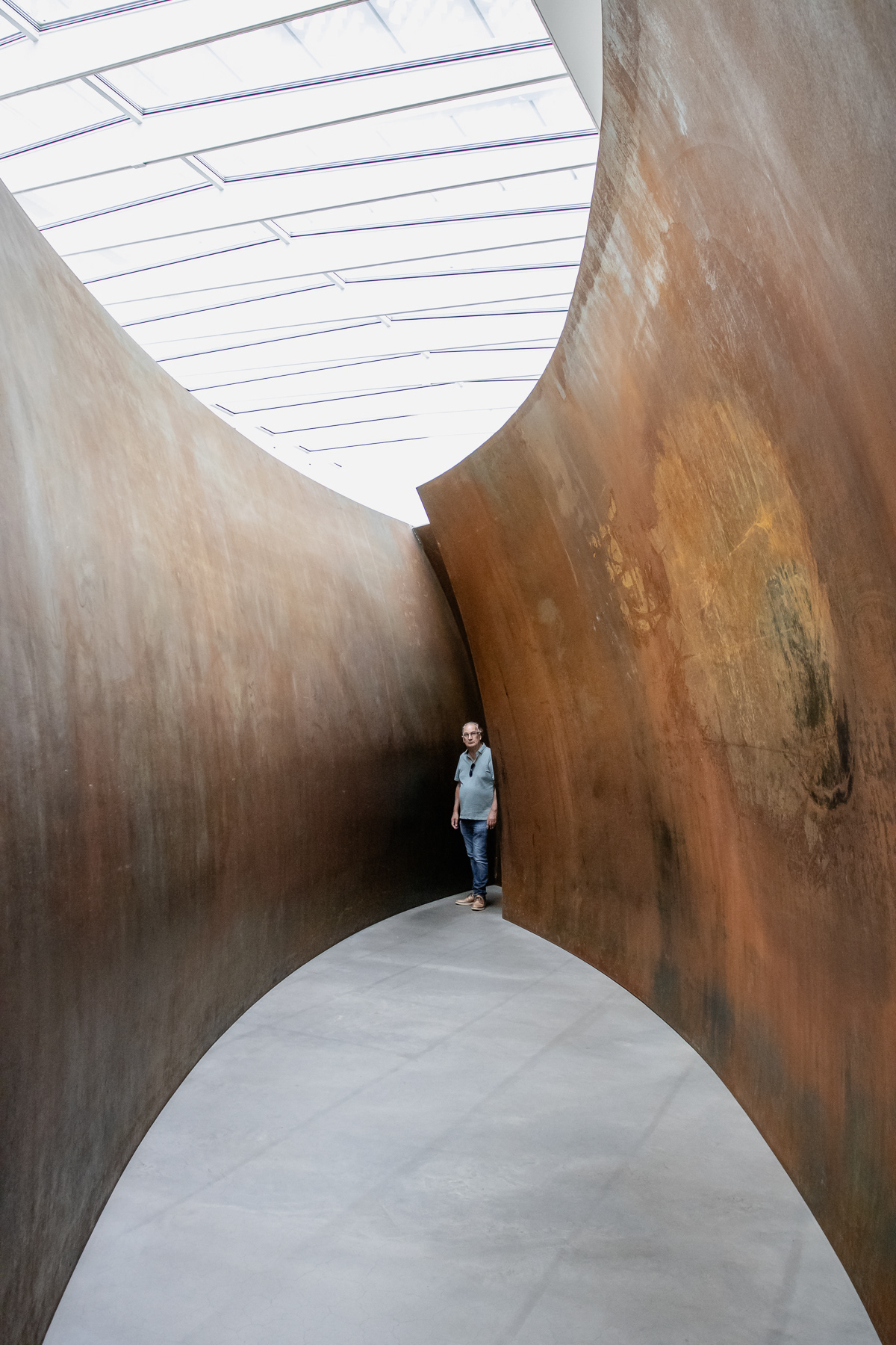 Open Ended from 2007-2008, by Richard Serra.