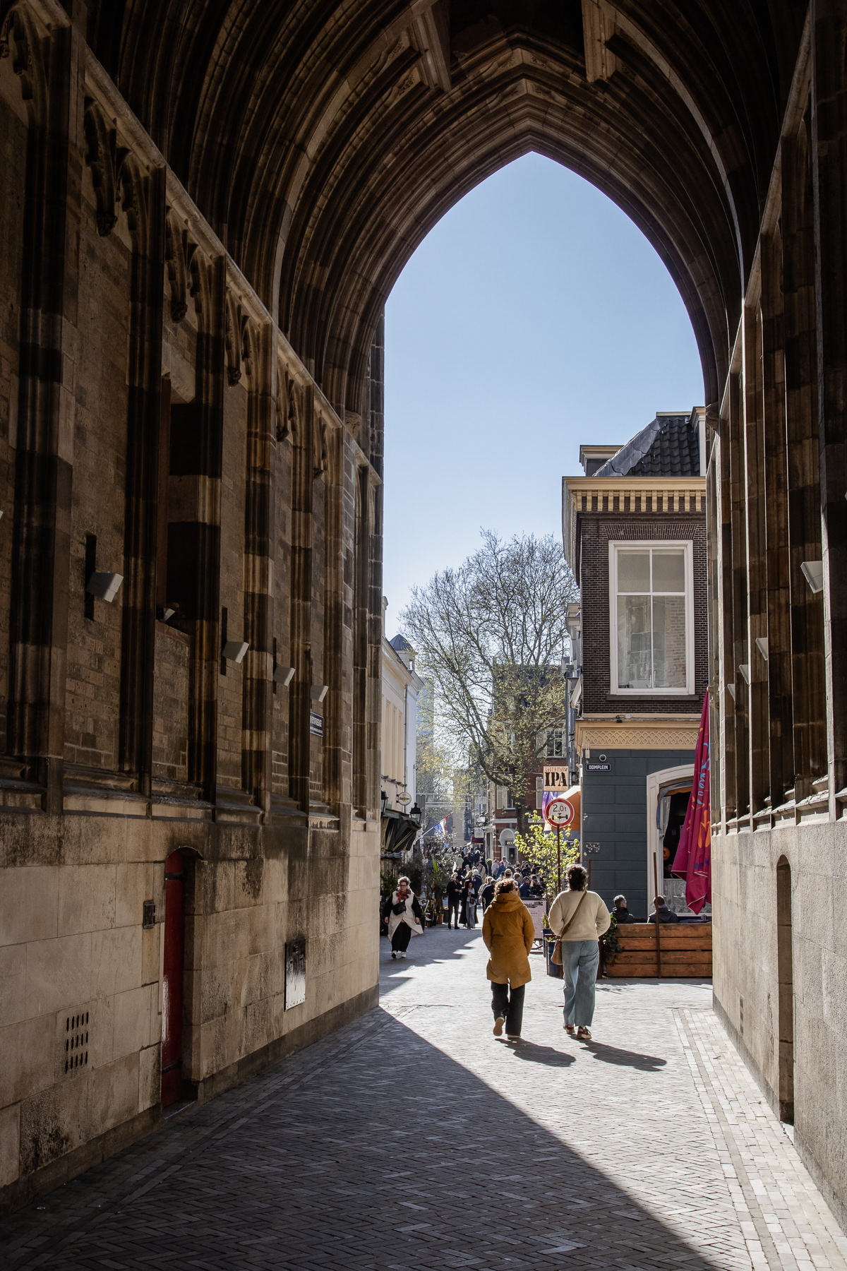 Passway through the Dom toren.