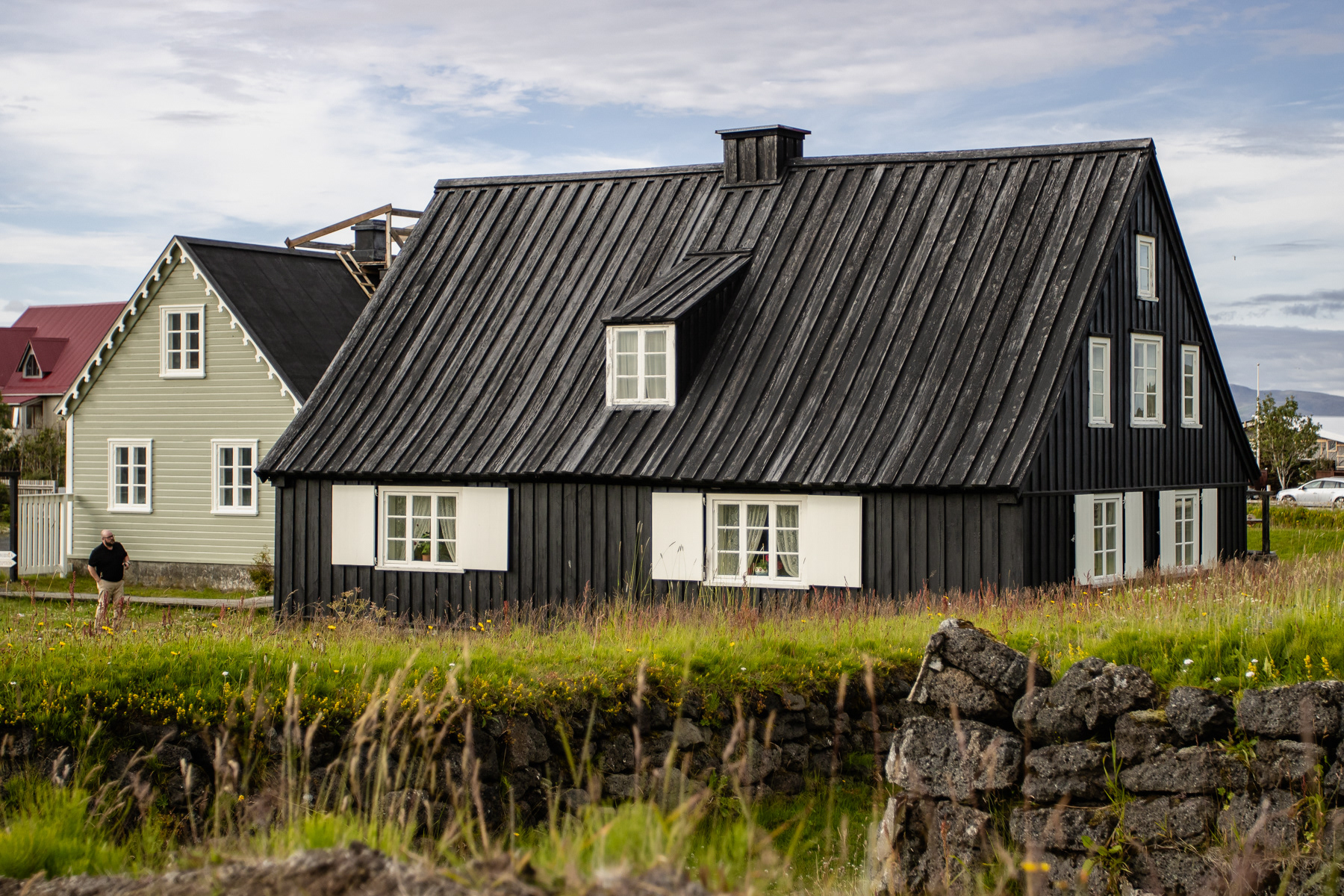 The oldest timber bigger house of Iceland, now the Árnesinga Folk Museum.
