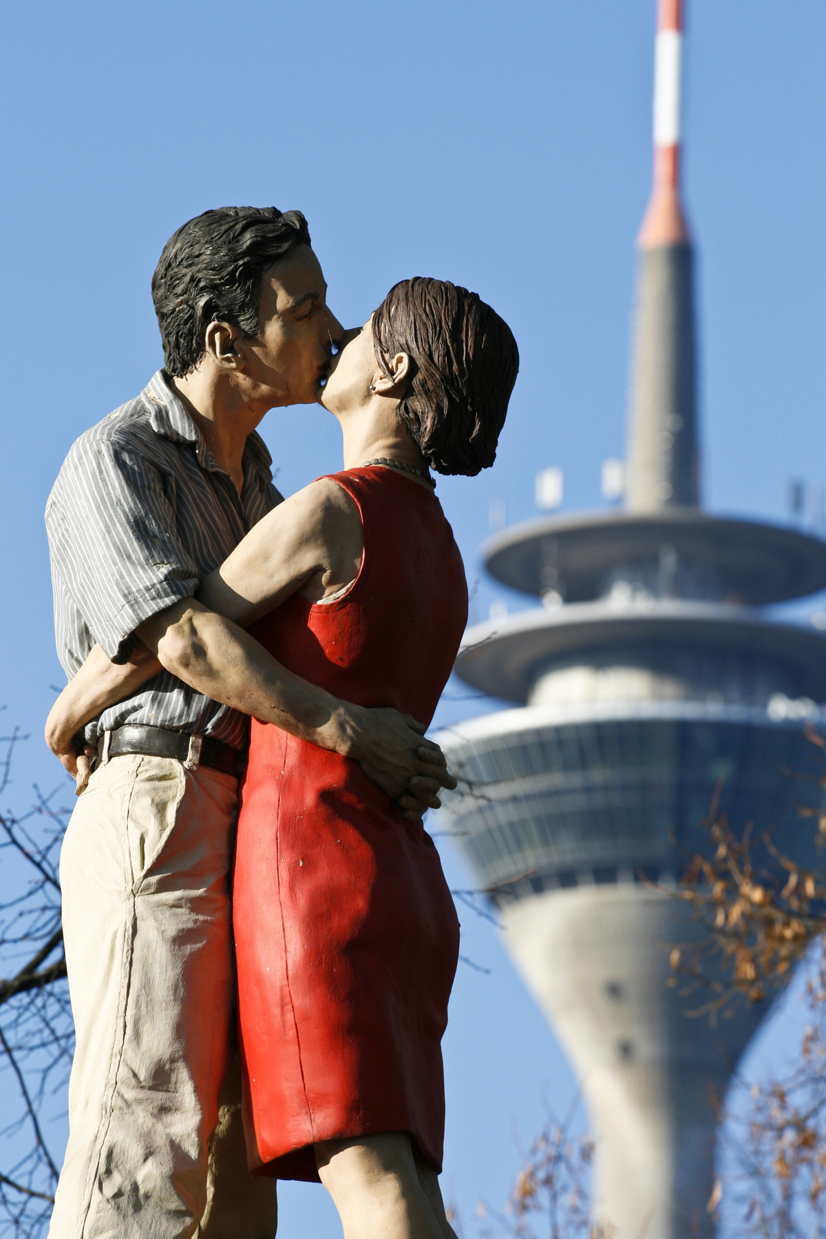 Säulenheiligen (Column Saints) series by artist Christoph Pöggeler.