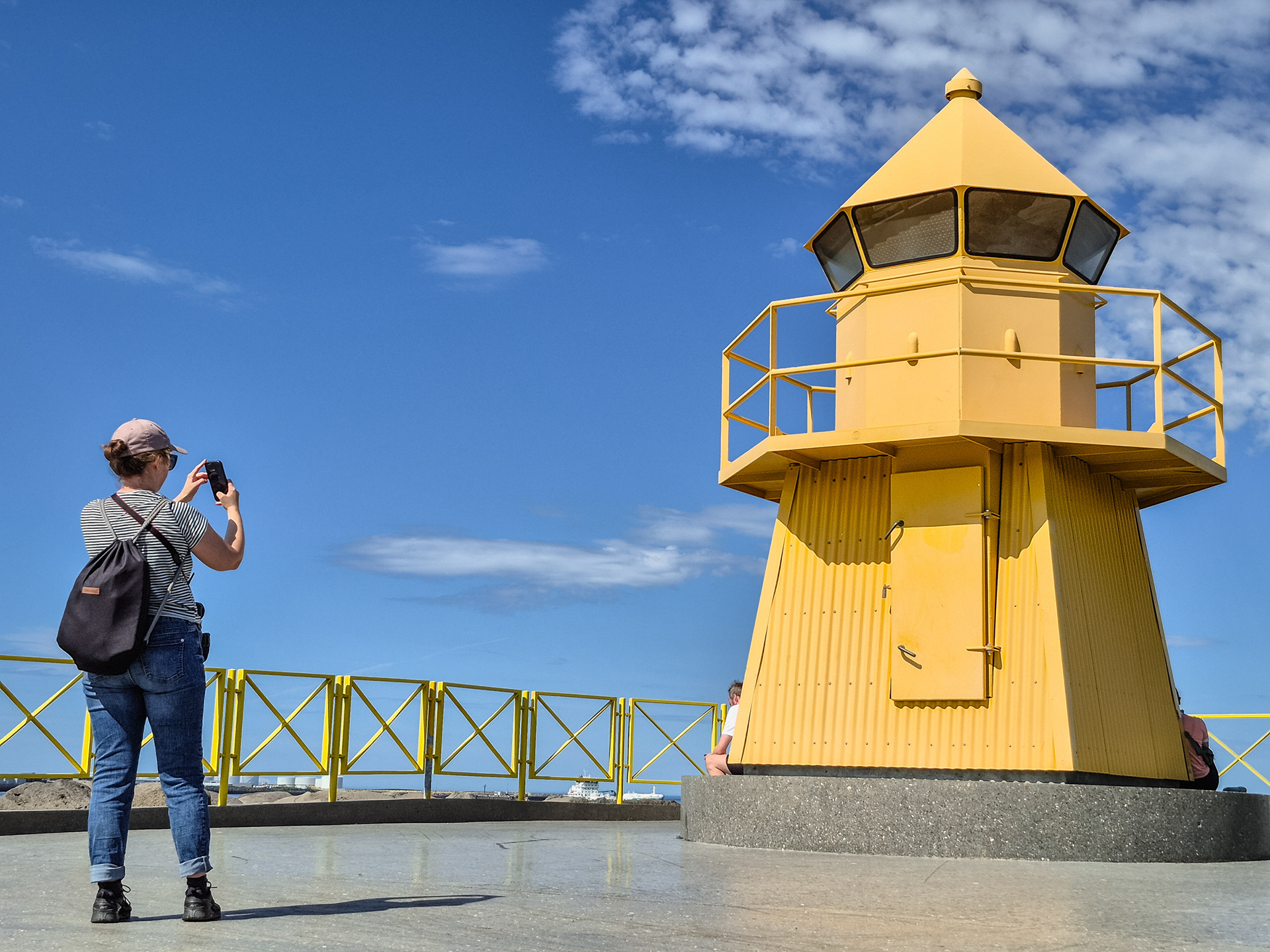 Reykjavik, Iceland. The Höfði Lighthouse.